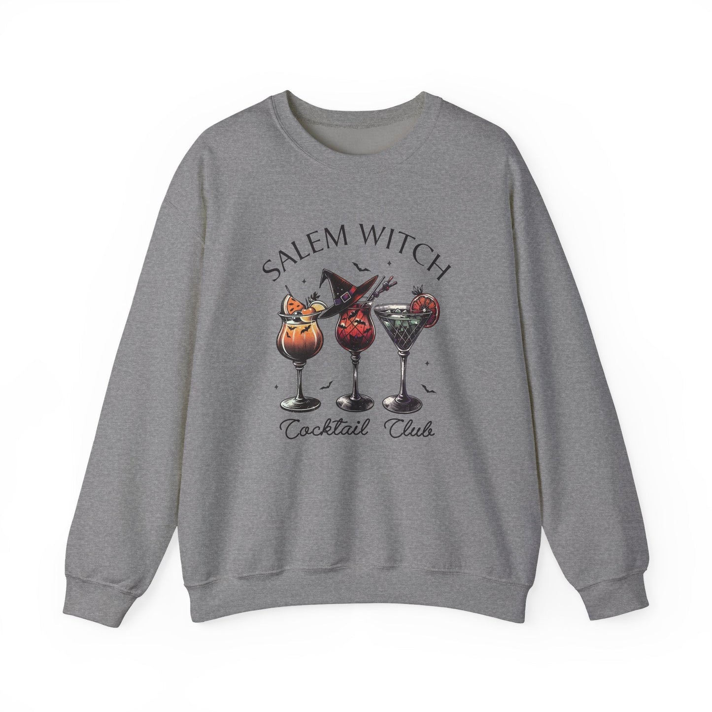 Salem Witch Cocktail Club Sweatshirt - Shirt Happens Graphics