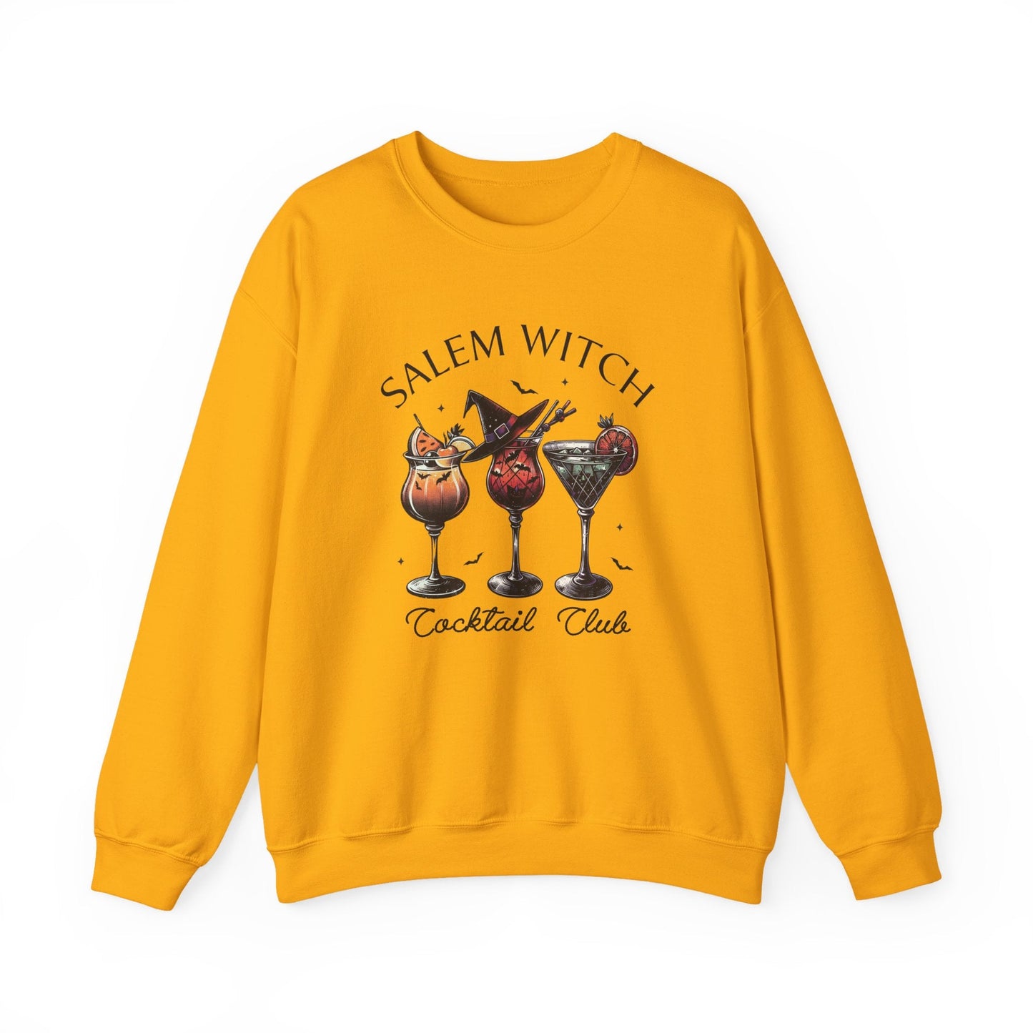 Salem Witch Cocktail Club Sweatshirt - Shirt Happens Graphics