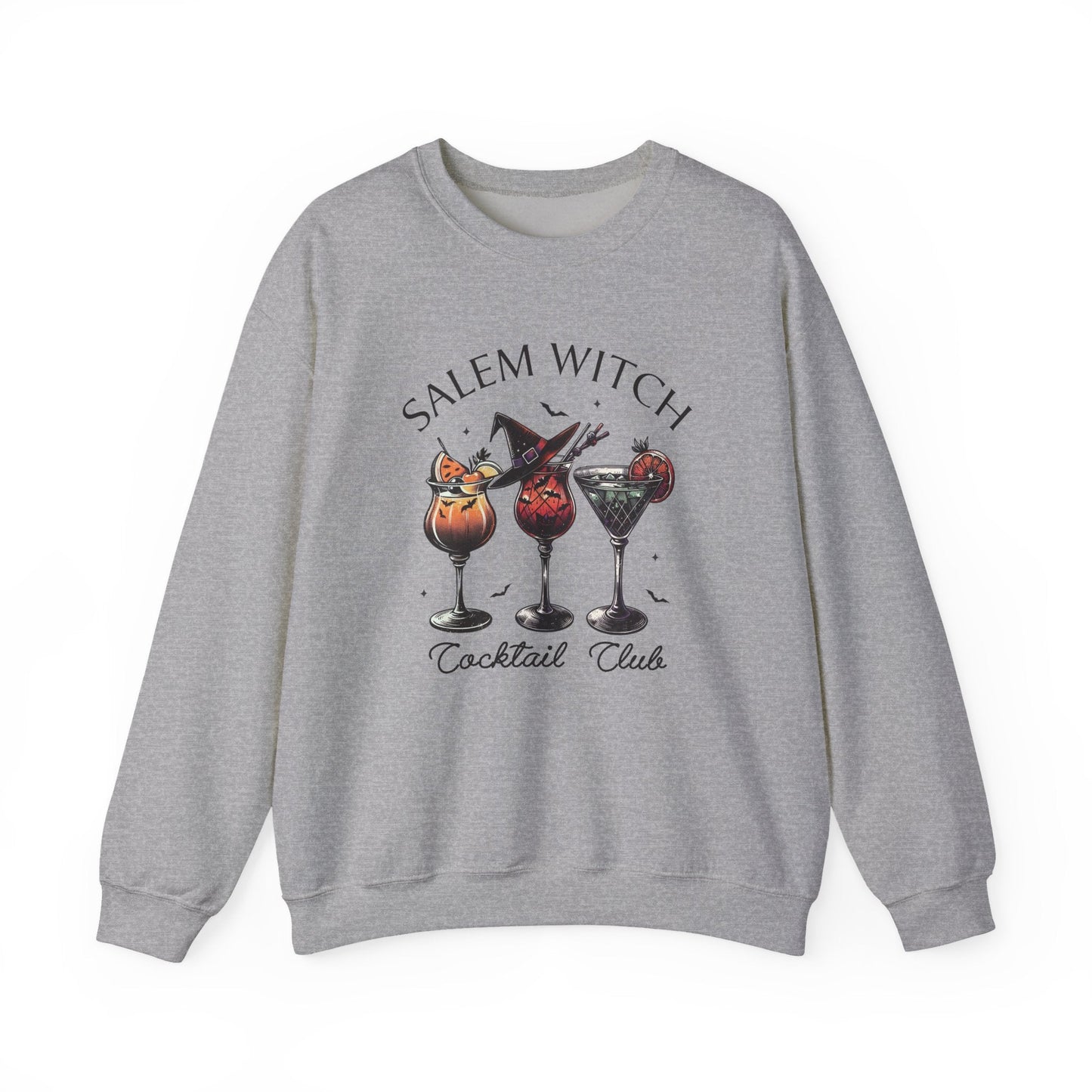 Salem Witch Cocktail Club Sweatshirt - Shirt Happens Graphics