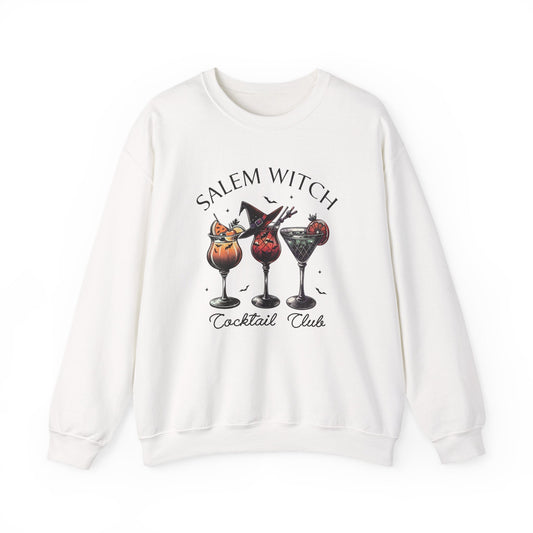 Salem Witch Cocktail Club Sweatshirt - Shirt Happens Graphics