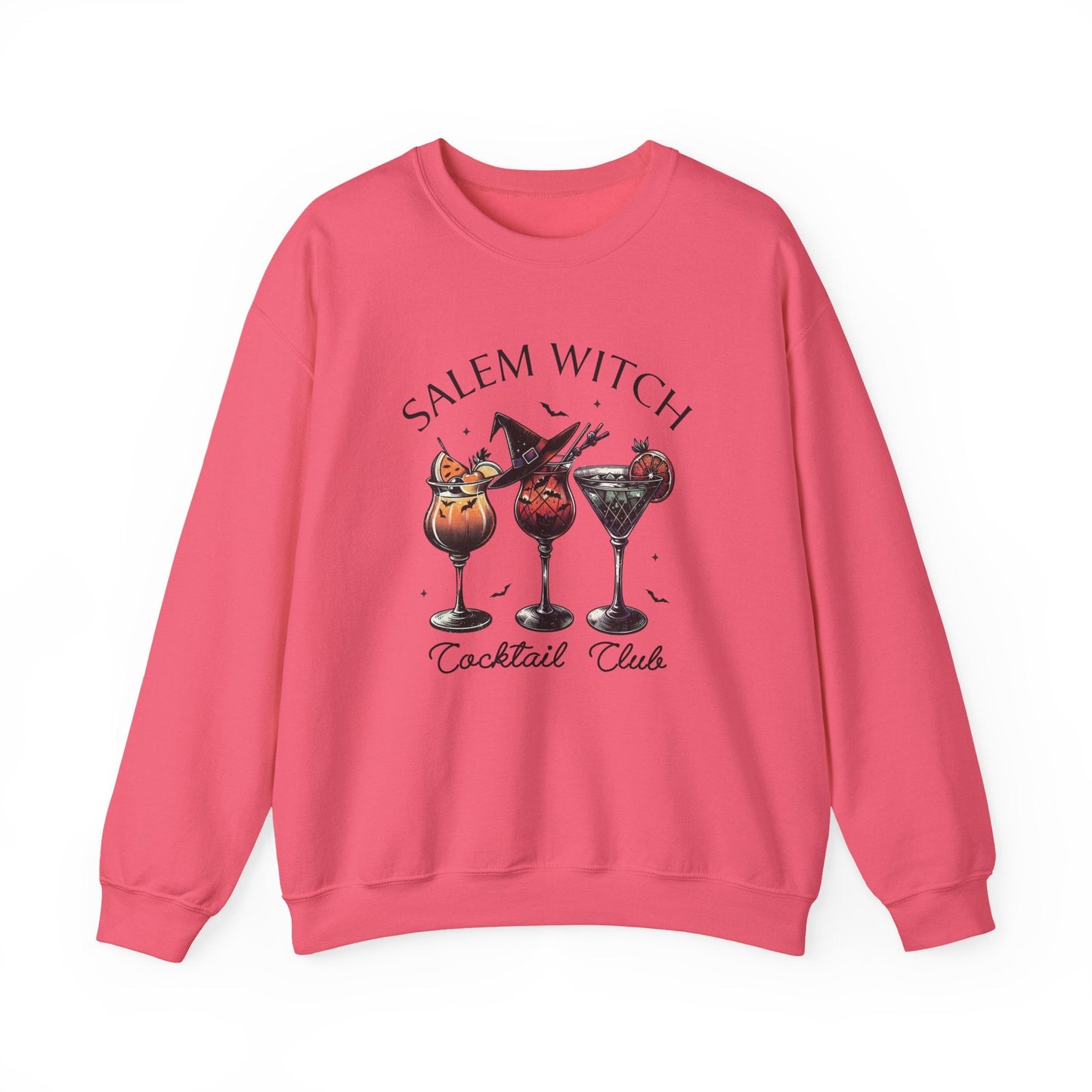 Salem Witch Cocktail Club Sweatshirt - Shirt Happens Graphics