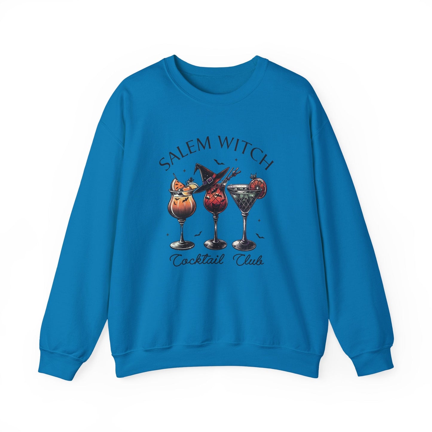 Salem Witch Cocktail Club Sweatshirt - Shirt Happens Graphics