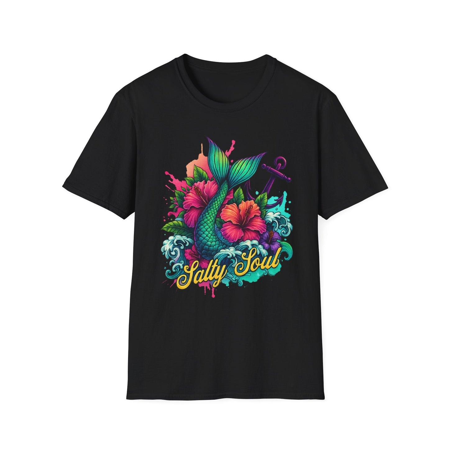 Salty Soul Mermaid T-Shirt - Shirt Happens Graphics