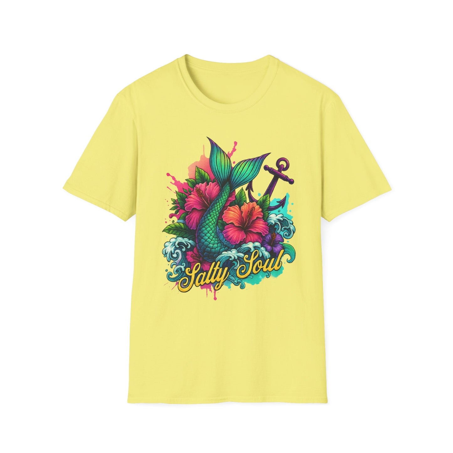Salty Soul Mermaid T-Shirt - Shirt Happens Graphics