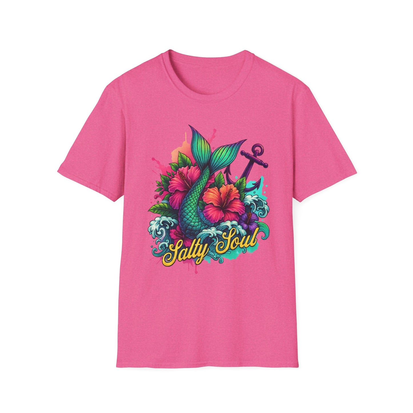 Salty Soul Mermaid T-Shirt - Shirt Happens Graphics
