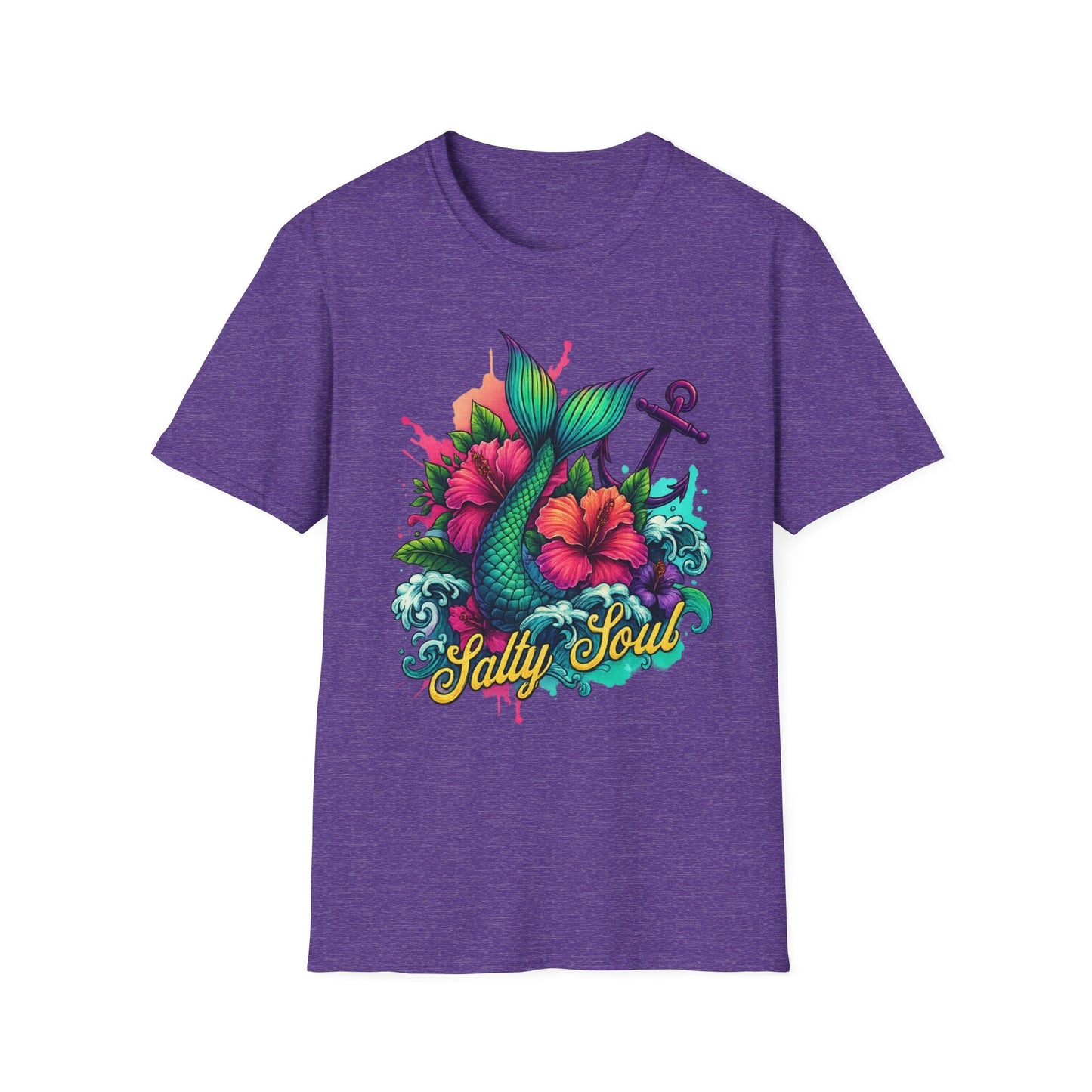 Salty Soul Mermaid T-Shirt - Shirt Happens Graphics