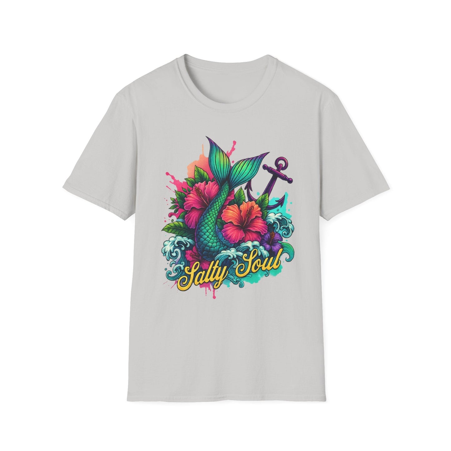 Salty Soul Mermaid T-Shirt - Shirt Happens Graphics