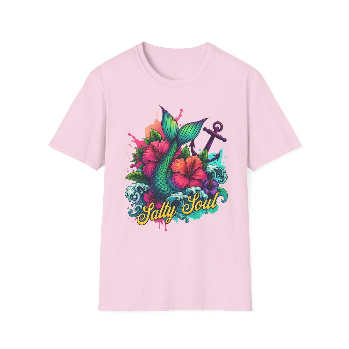 Salty Soul Mermaid T-Shirt - Shirt Happens Graphics