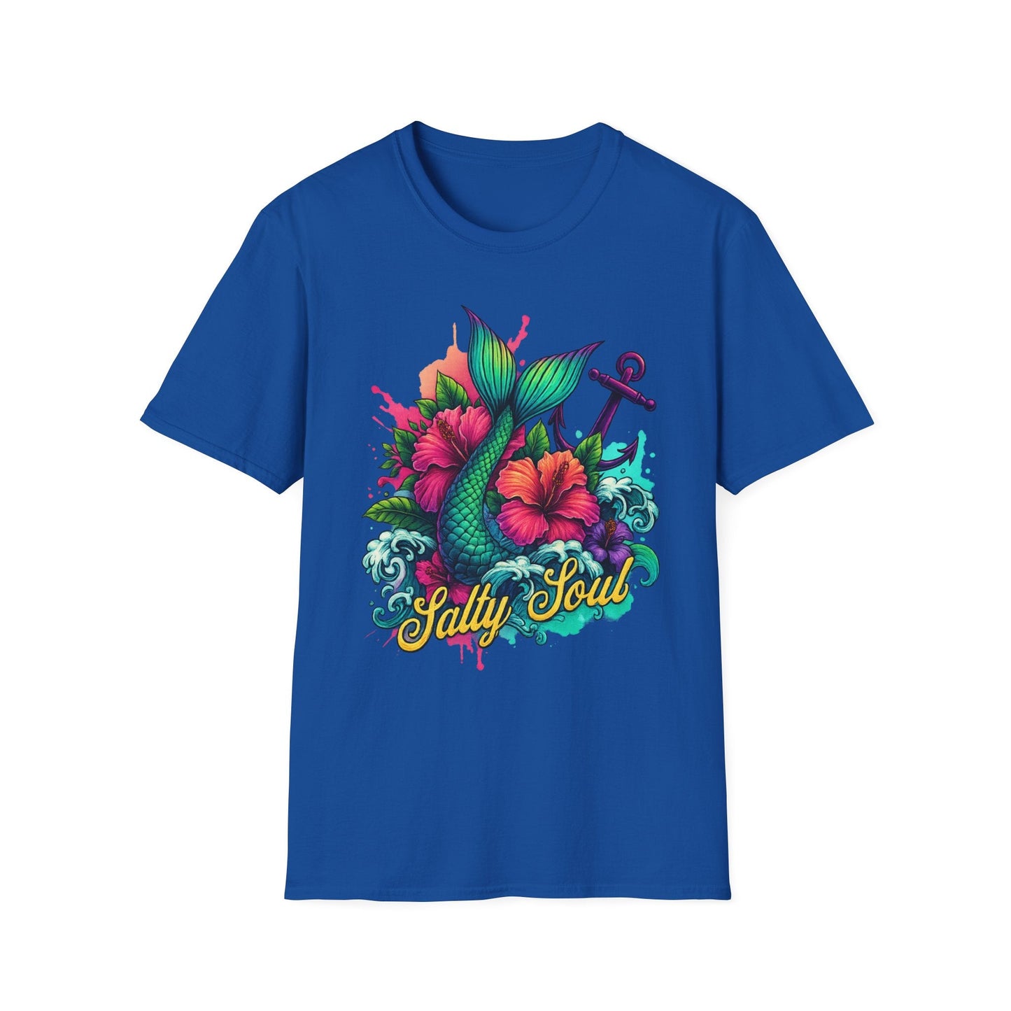 Salty Soul Mermaid T-Shirt - Shirt Happens Graphics