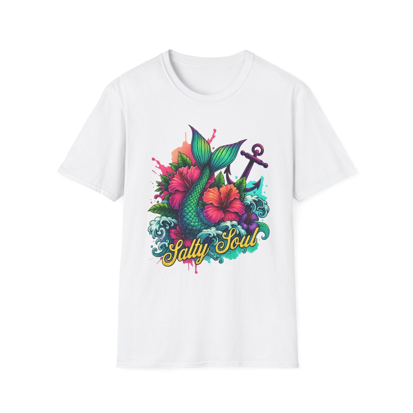 Salty Soul Mermaid T-Shirt - Shirt Happens Graphics
