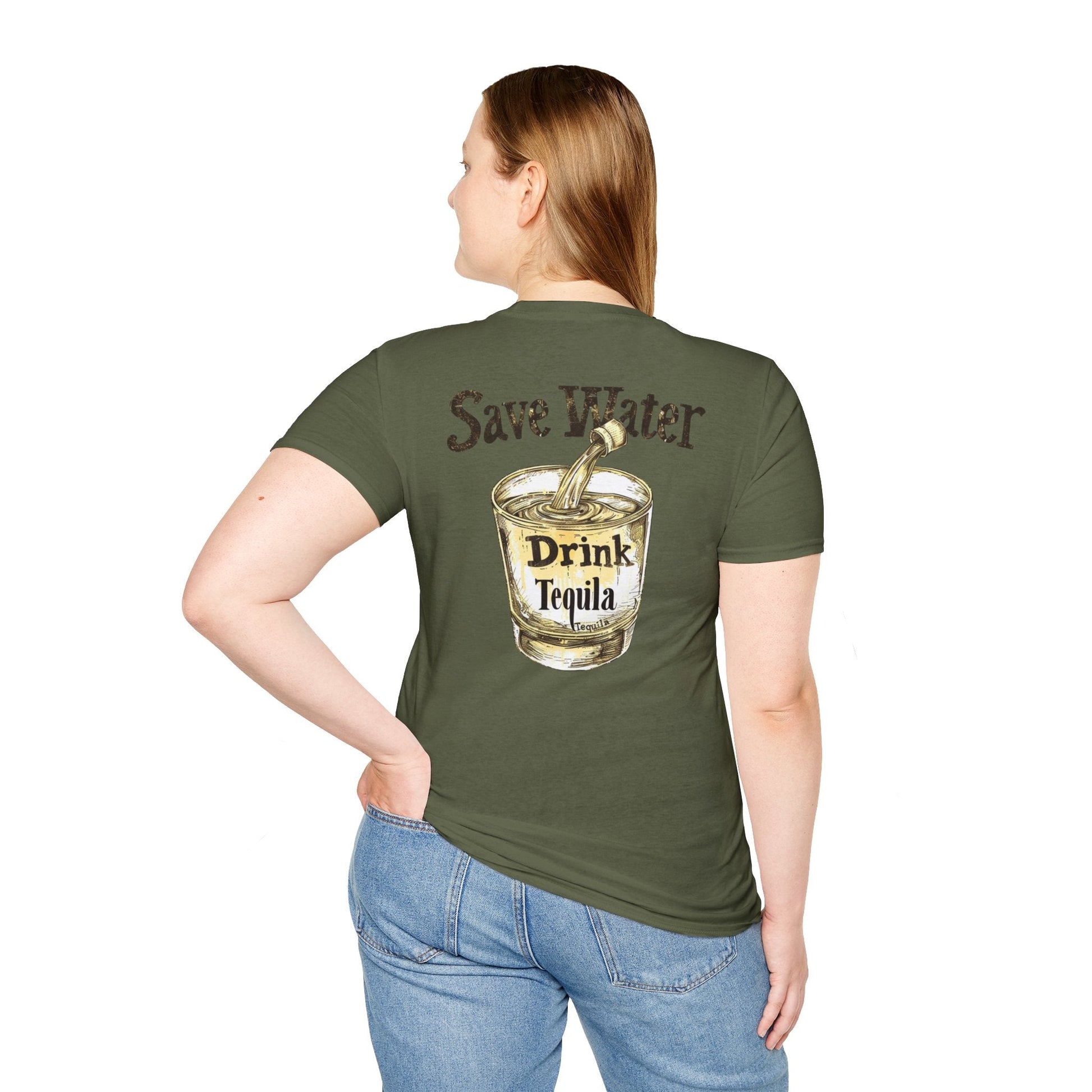 Save Water Drink Tequila - Shirt Happens Graphics