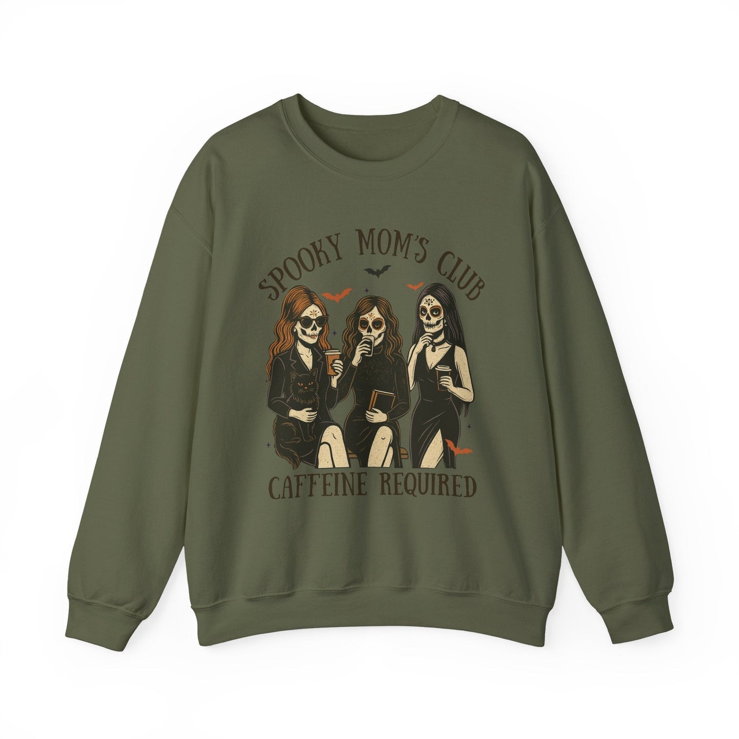 Spooky Mom's Club Sweatshirt - Shirt Happens Graphics