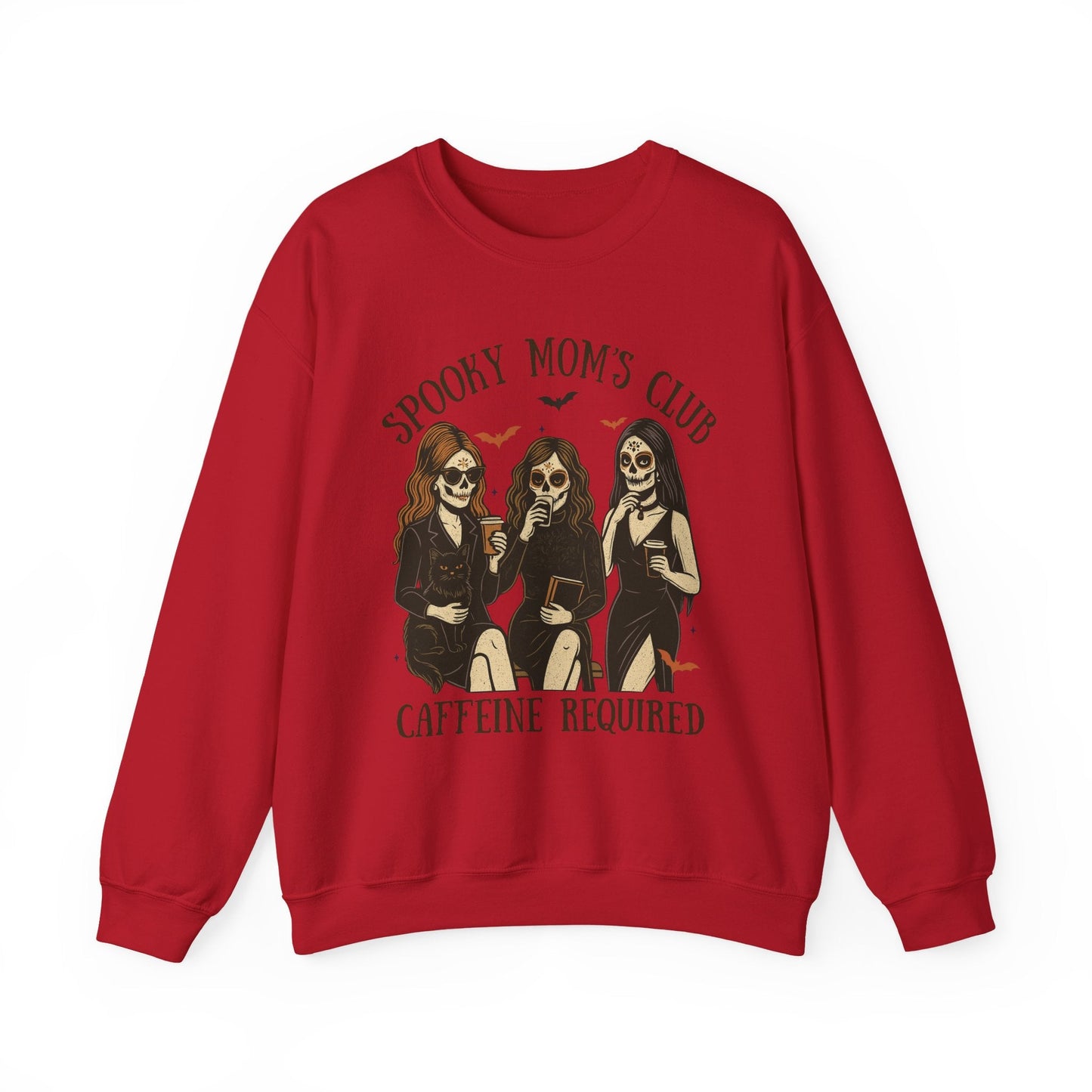 Spooky Mom's Club Sweatshirt - Shirt Happens Graphics
