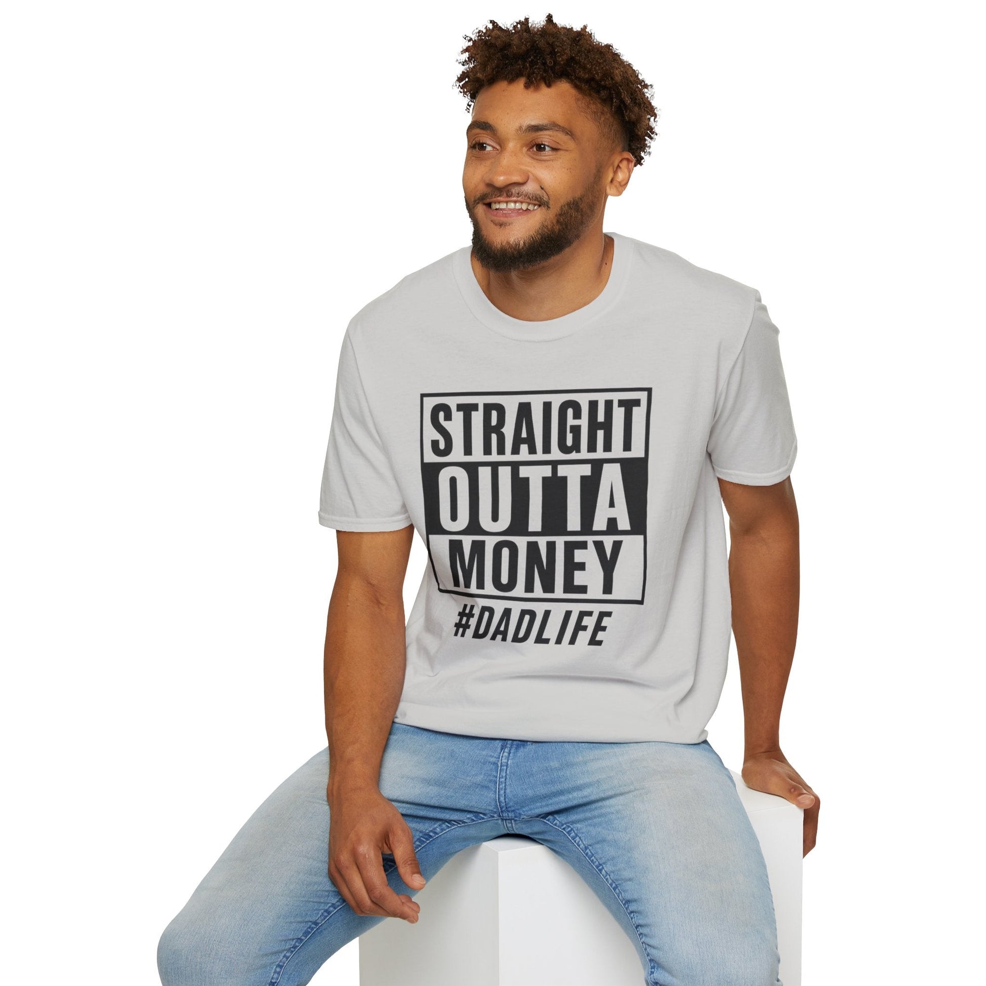 Stylish Dad Quote T-Shirt, Perfect Gift for Fathers, Dad Life, Father's Day, Casual Wear, Funny T-Shirt - Shirt Happens Graphics