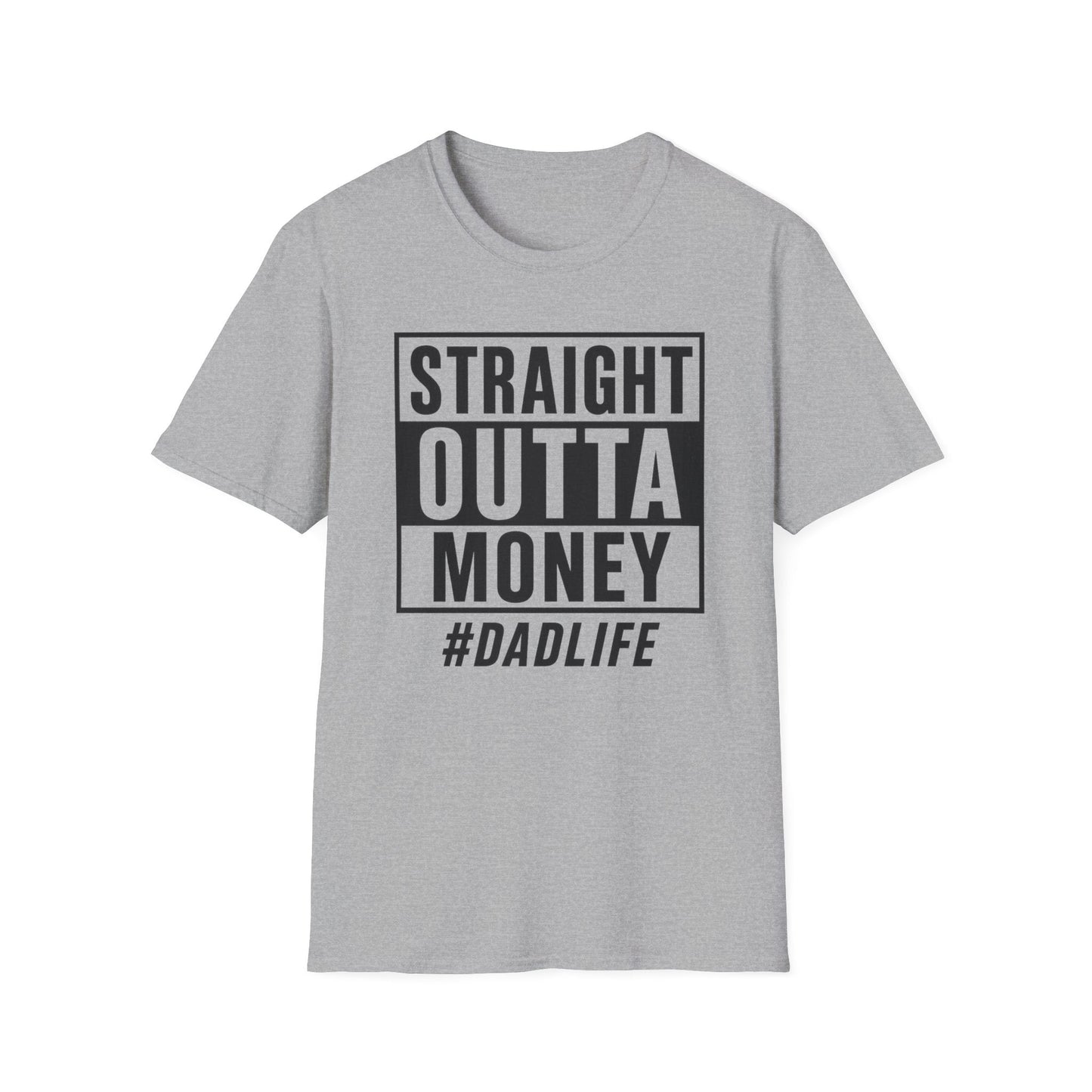 Stylish Dad Quote T-Shirt, Perfect Gift for Fathers, Dad Life, Father's Day, Casual Wear, Funny T-Shirt - Shirt Happens Graphics