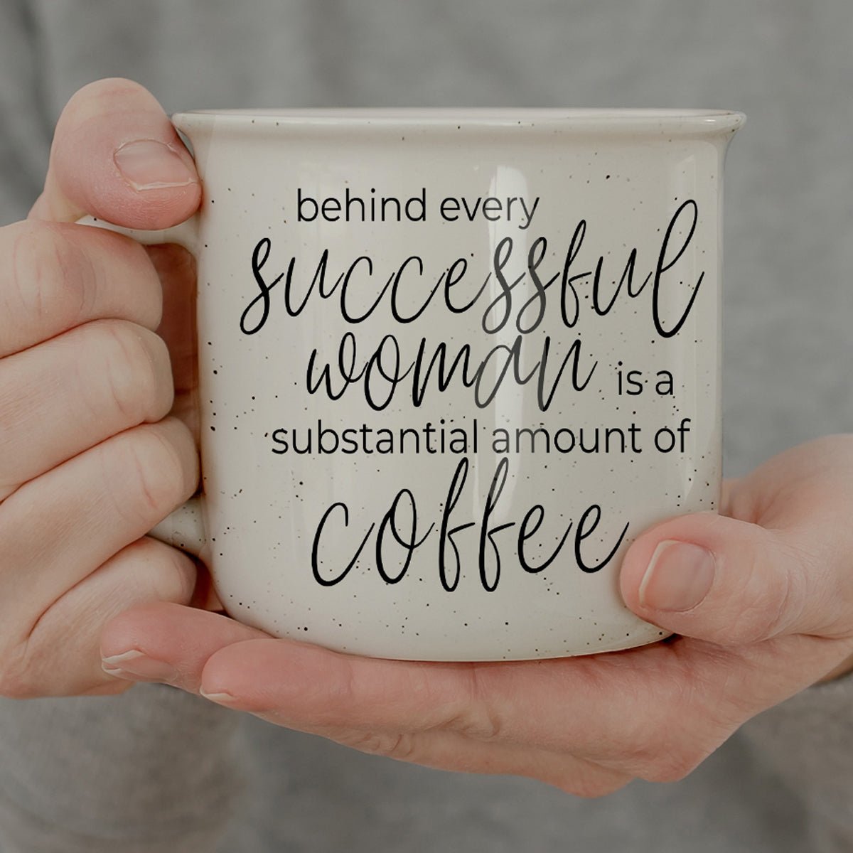 Successful Woman 14.5oz - Shirt Happens Graphics