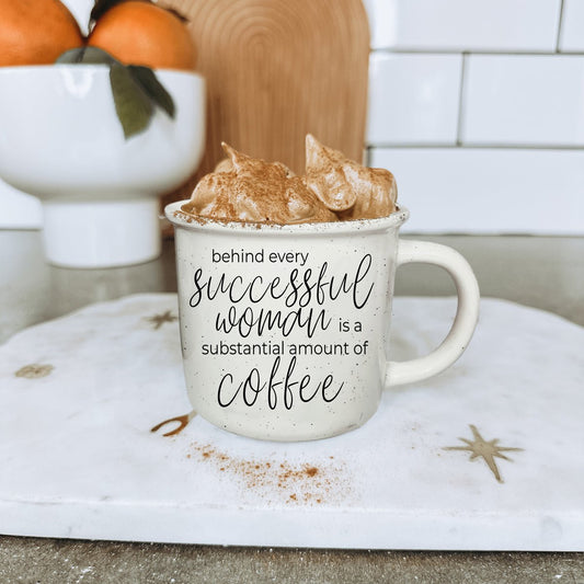 Successful Woman 14.5oz - Shirt Happens Graphics