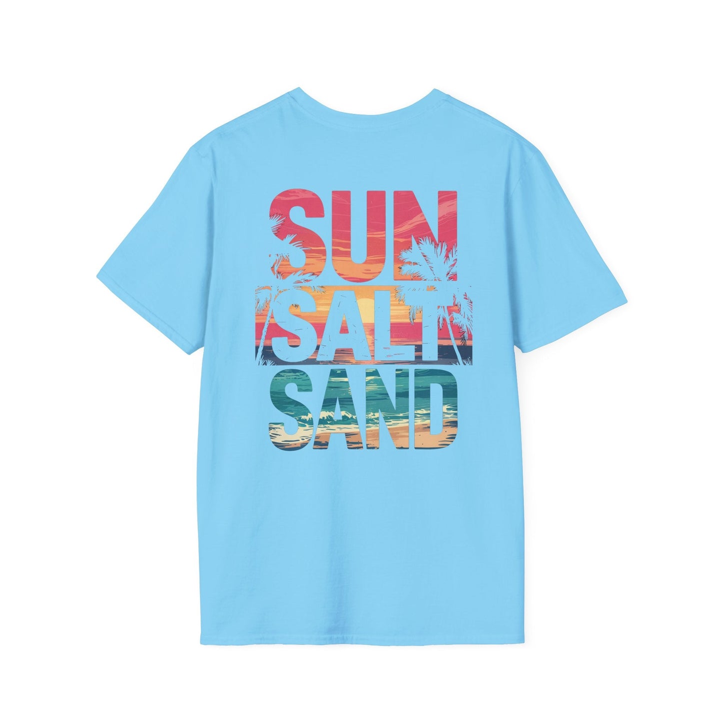 Sun, Salt & Sand - Beach Vibe Graphic Tee - Shirt Happens Graphics