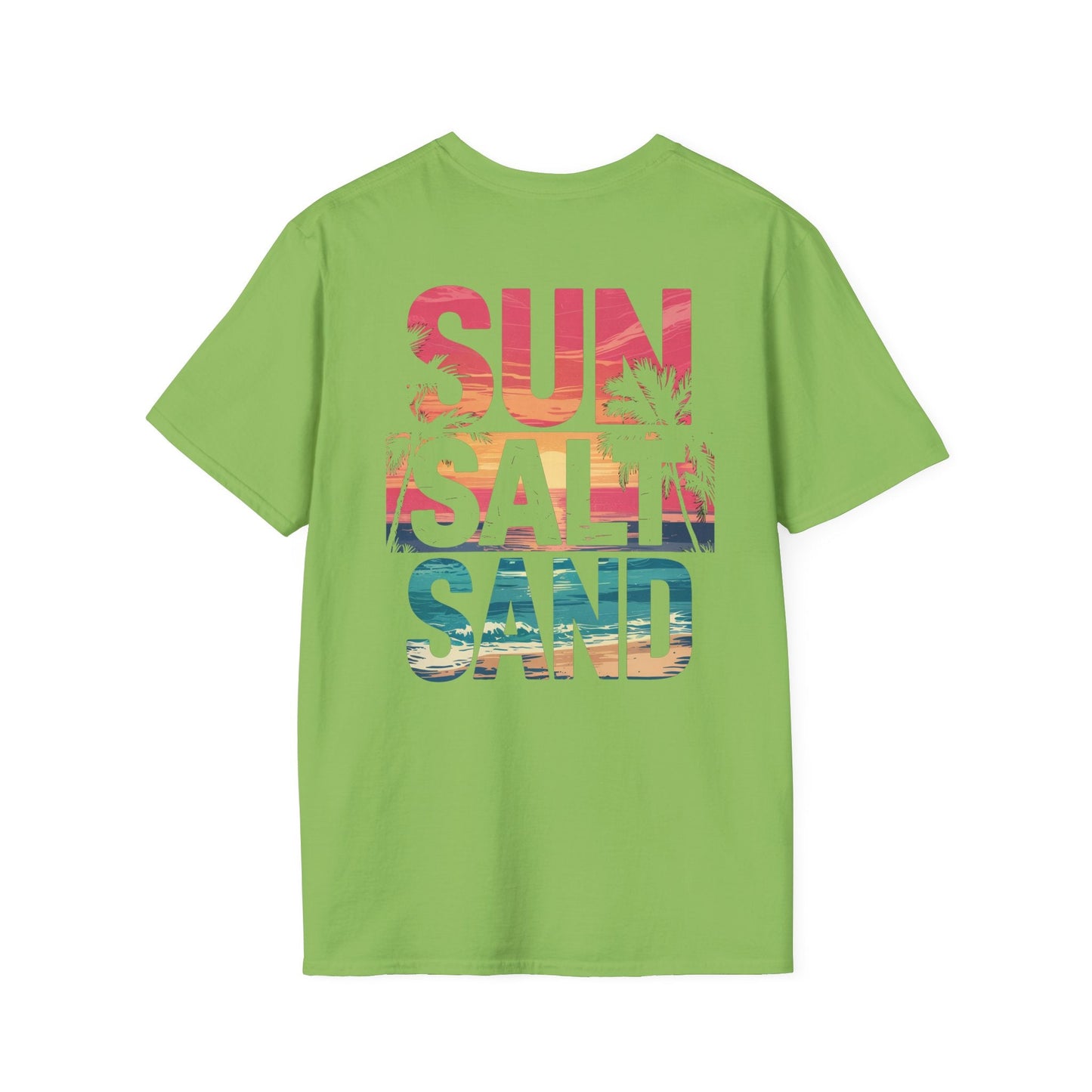 Sun, Salt & Sand - Beach Vibe Graphic Tee - Shirt Happens Graphics
