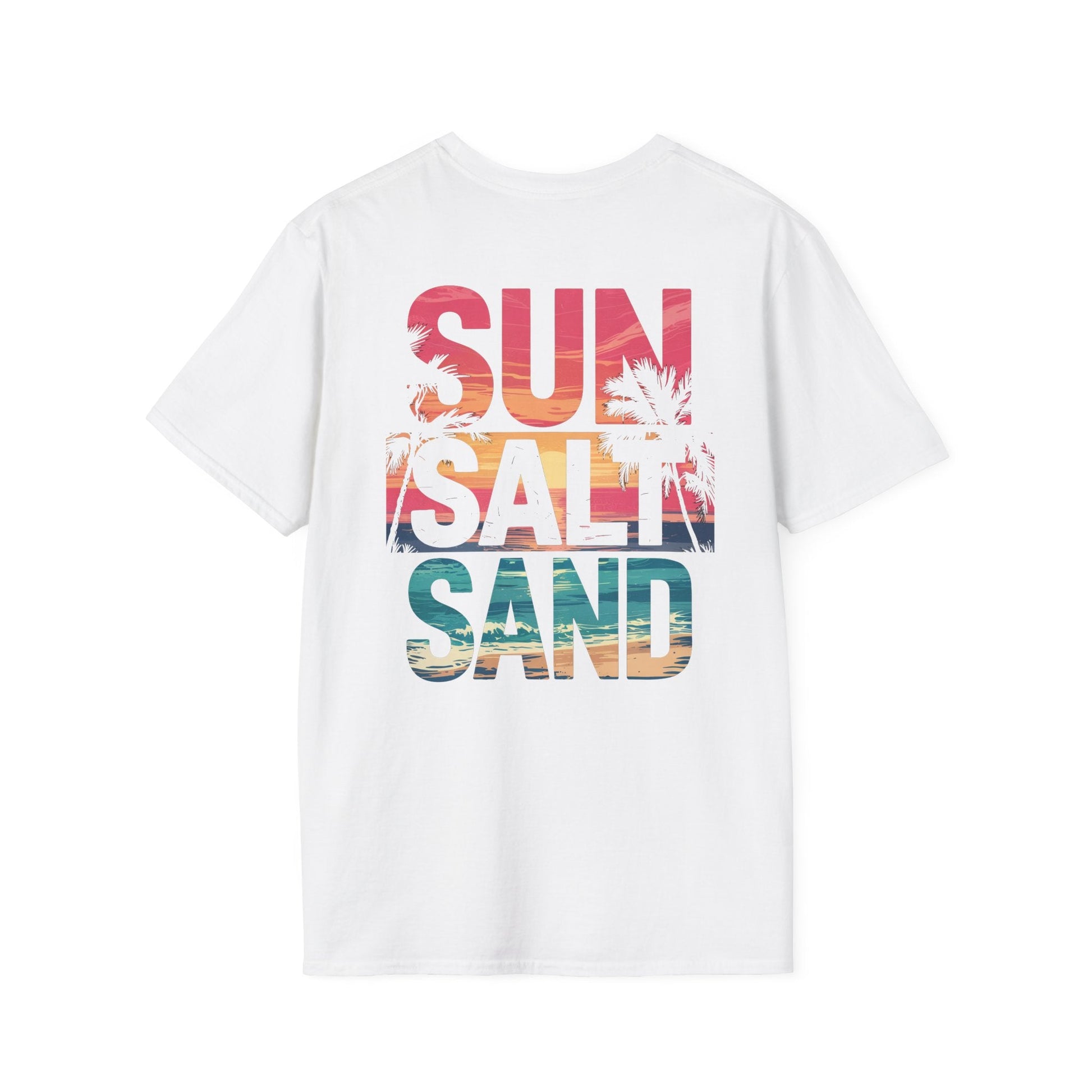 Sun, Salt & Sand - Beach Vibe Graphic Tee - Shirt Happens Graphics
