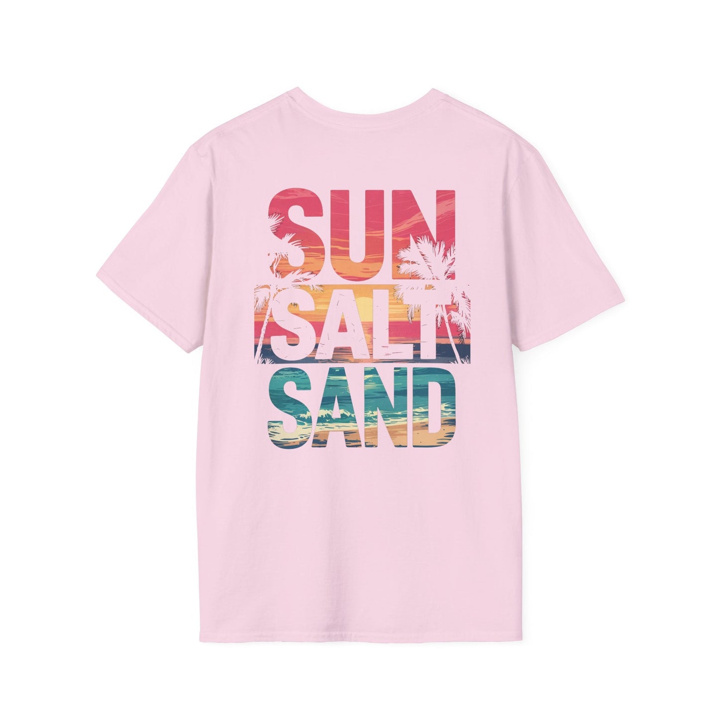 Sun, Salt & Sand - Beach Vibe Graphic Tee - Shirt Happens Graphics