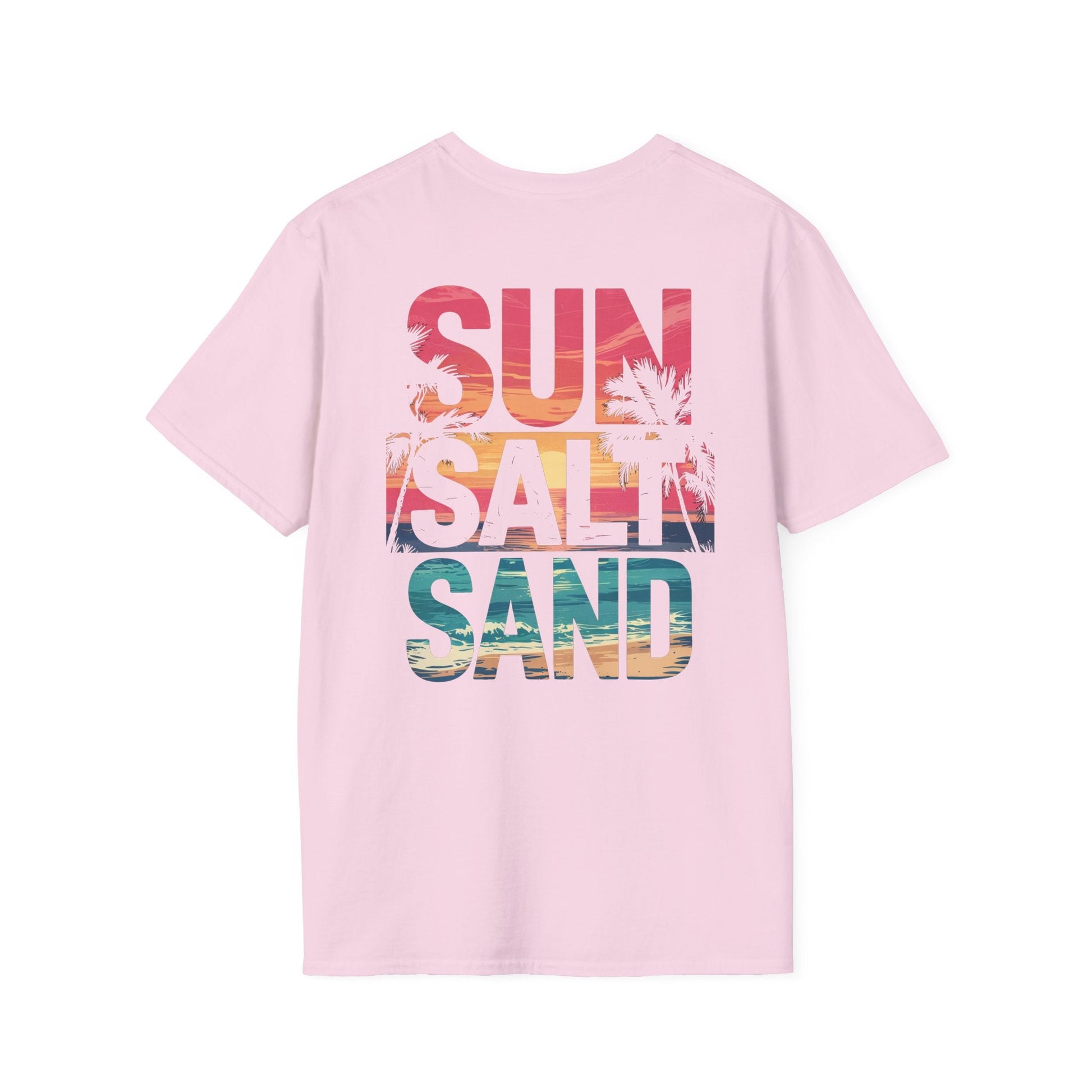 Sun, Salt & Sand - Beach Vibe Graphic Tee - Shirt Happens Graphics