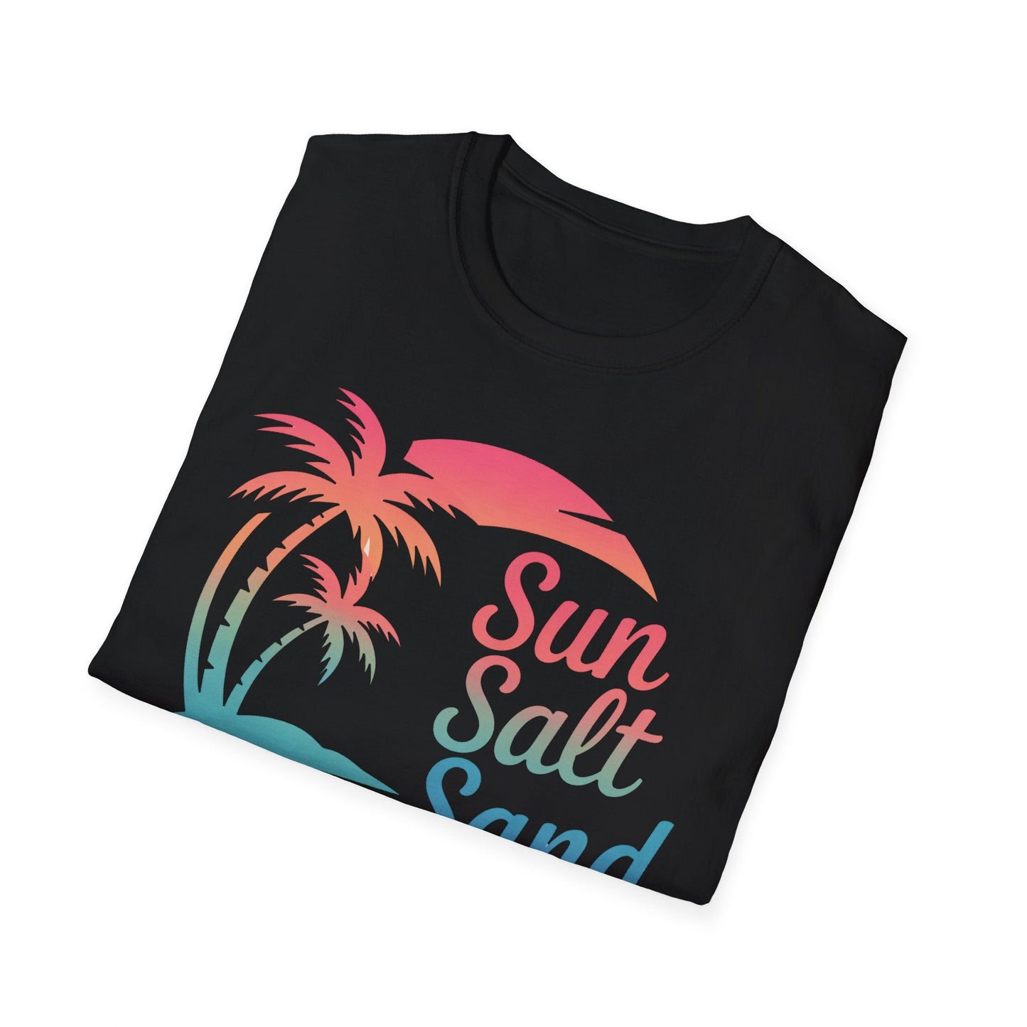 Sun, Salt & Sand - Beach Vibe Graphic Tee - Shirt Happens Graphics