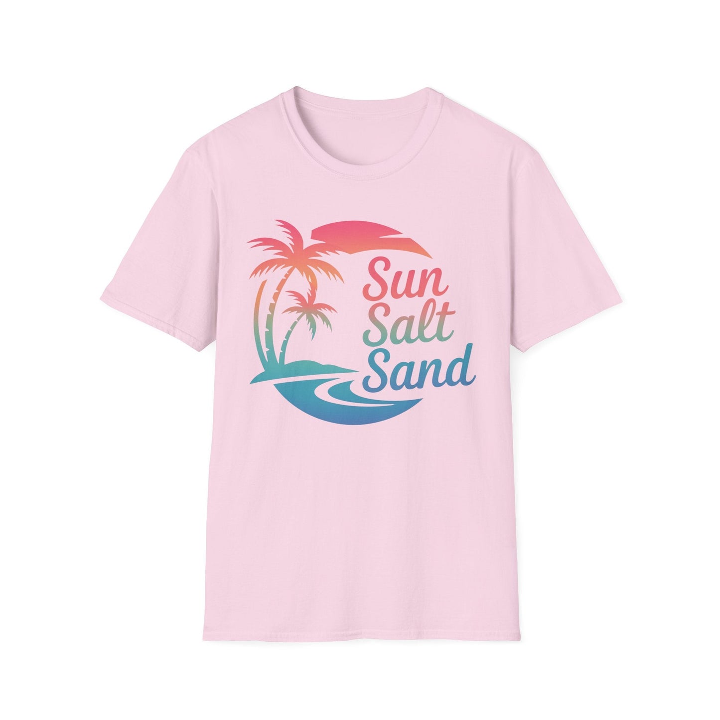 Sun, Salt & Sand - Beach Vibe Graphic Tee - Shirt Happens Graphics