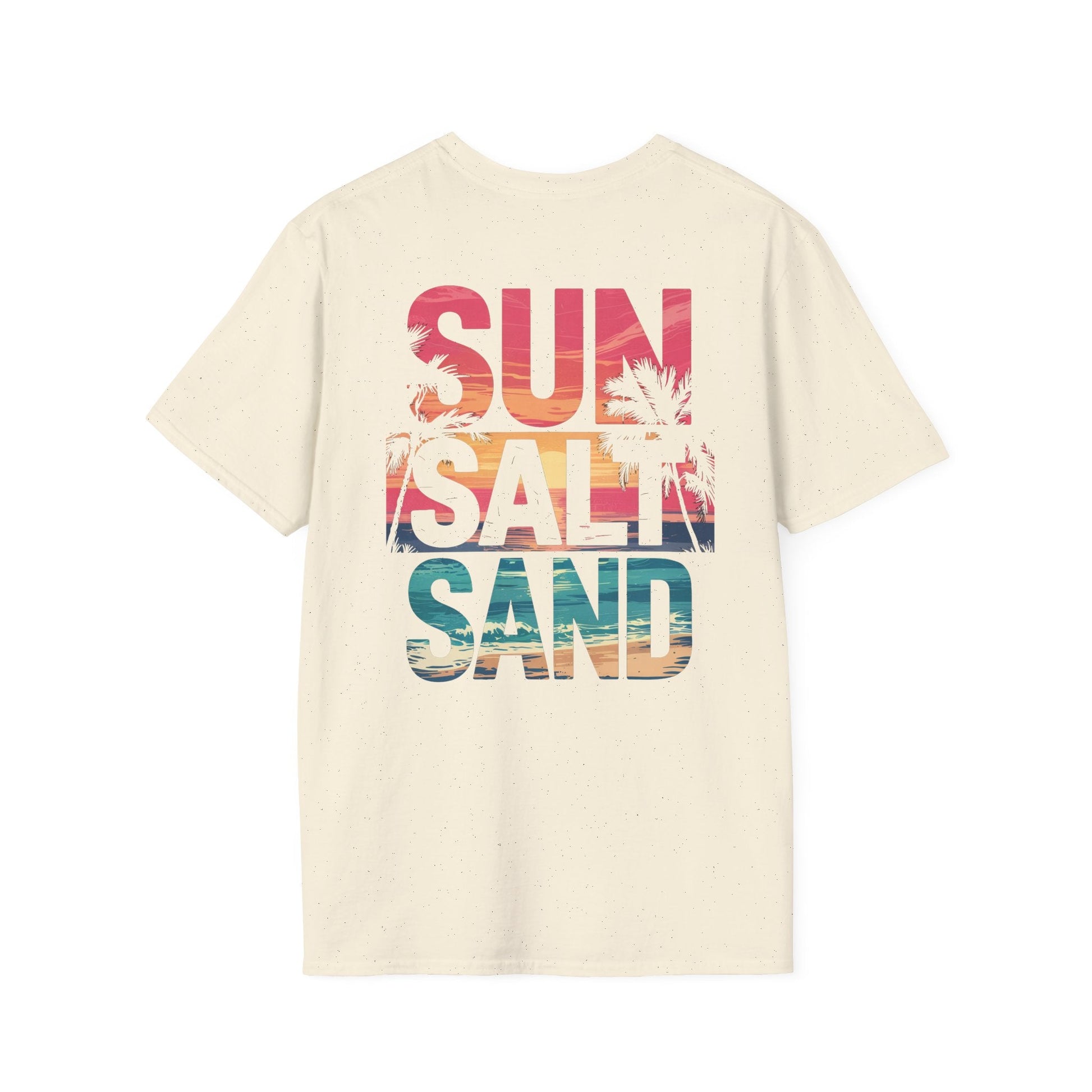 Sun, Salt & Sand - Beach Vibe Graphic Tee - Shirt Happens Graphics