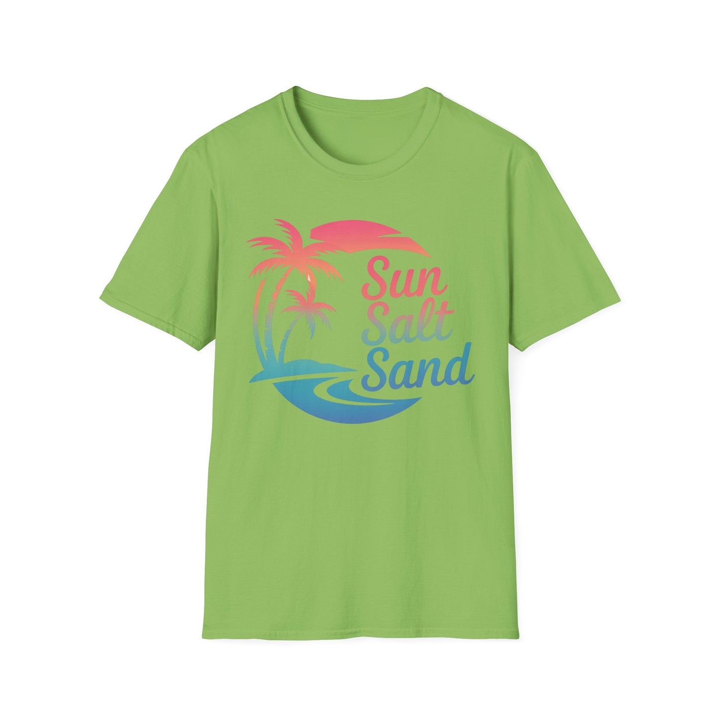 Sun, Salt & Sand - Beach Vibe Graphic Tee - Shirt Happens Graphics