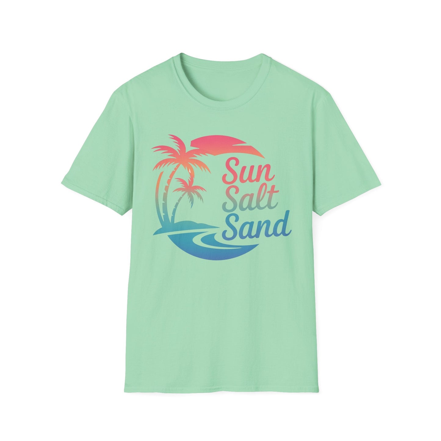 Sun, Salt & Sand - Beach Vibe Graphic Tee - Shirt Happens Graphics