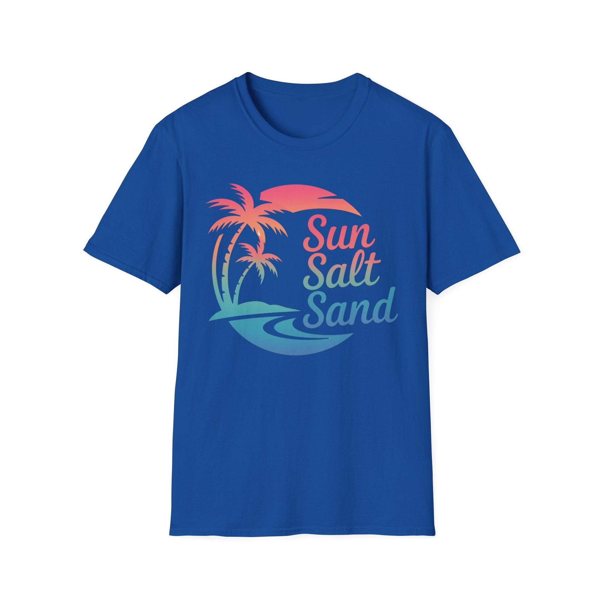 Sun, Salt & Sand - Beach Vibe Graphic Tee - Shirt Happens Graphics