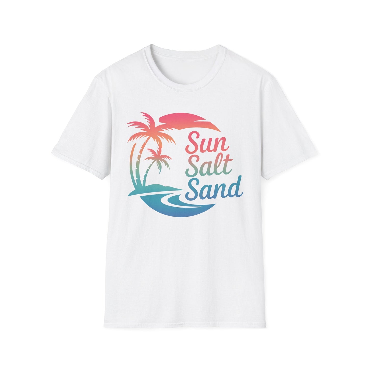 Sun, Salt & Sand - Beach Vibe Graphic Tee - Shirt Happens Graphics