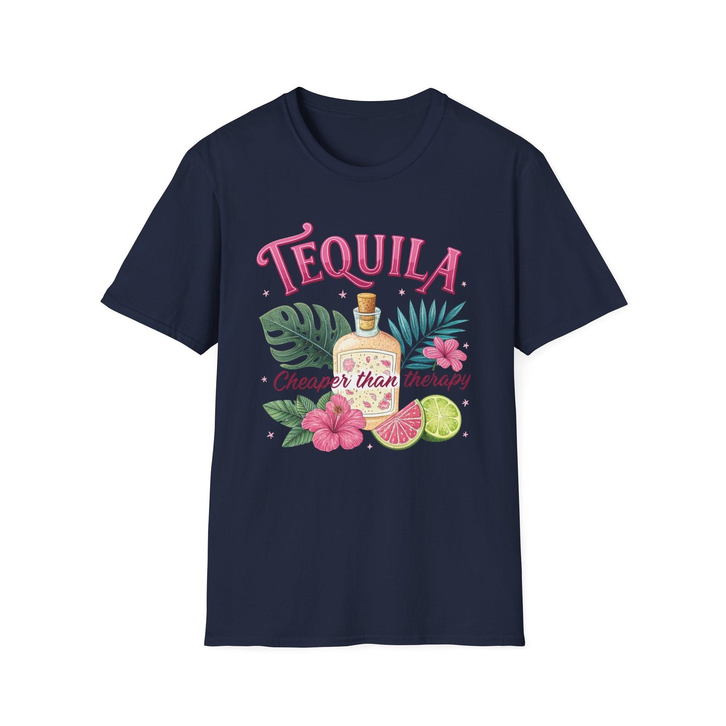 T-Shirt with Tropical Tequila Design - Shirt Happens Graphics