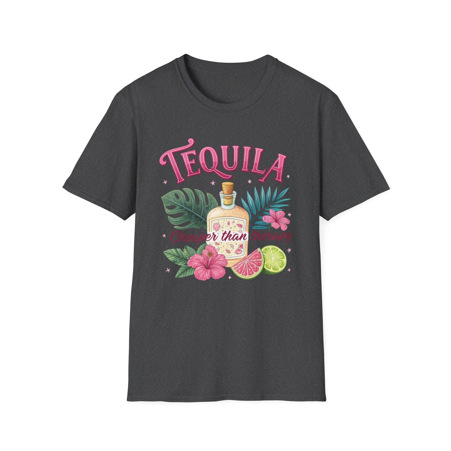 T-Shirt with Tropical Tequila Design - Shirt Happens Graphics