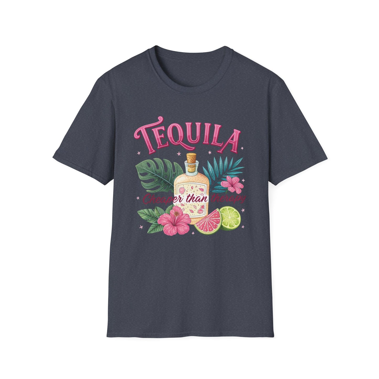 T-Shirt with Tropical Tequila Design - Shirt Happens Graphics