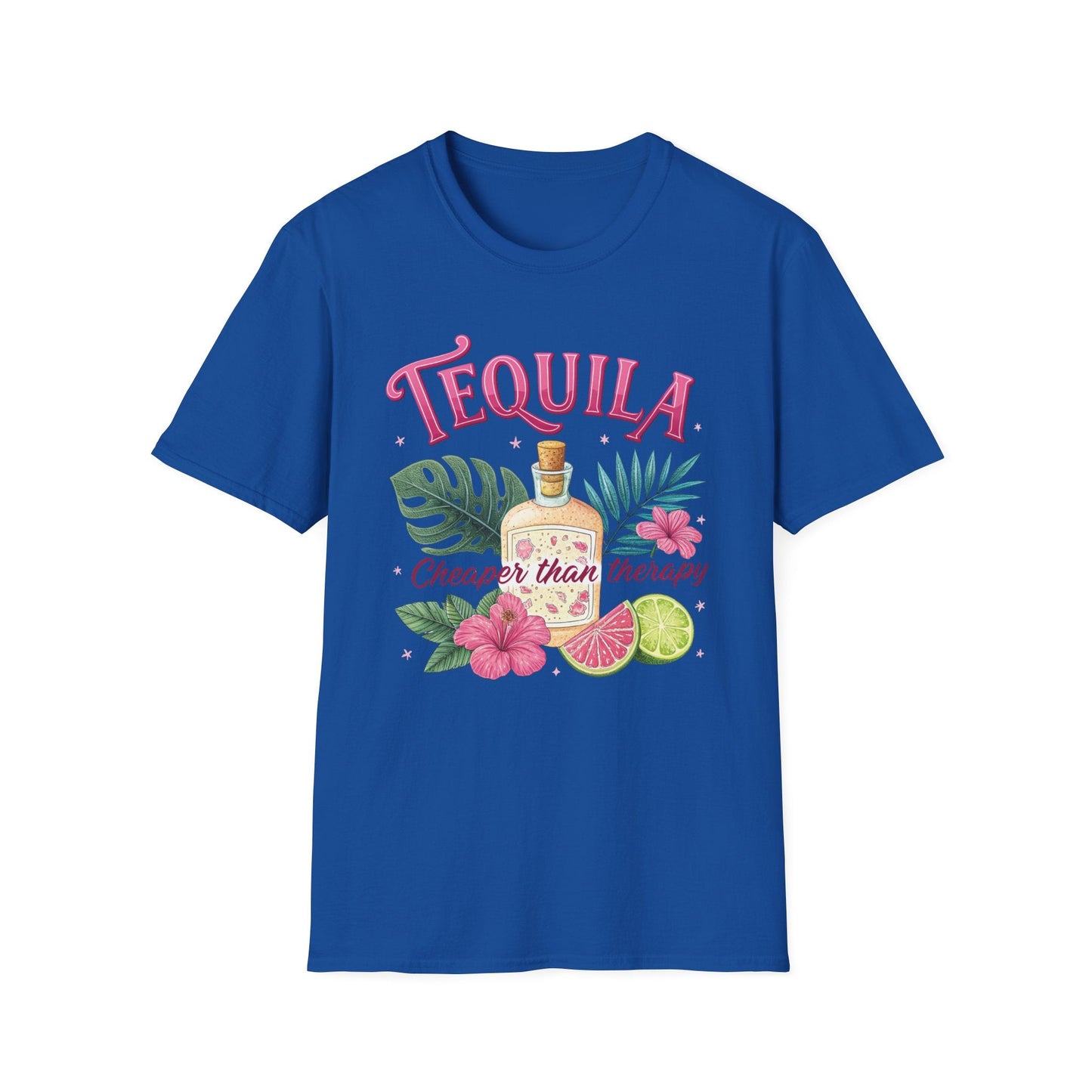 T-Shirt with Tropical Tequila Design - Shirt Happens Graphics