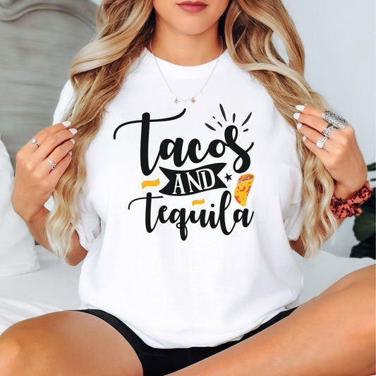 Tacos and Tequila - Shirt Happens Graphics
