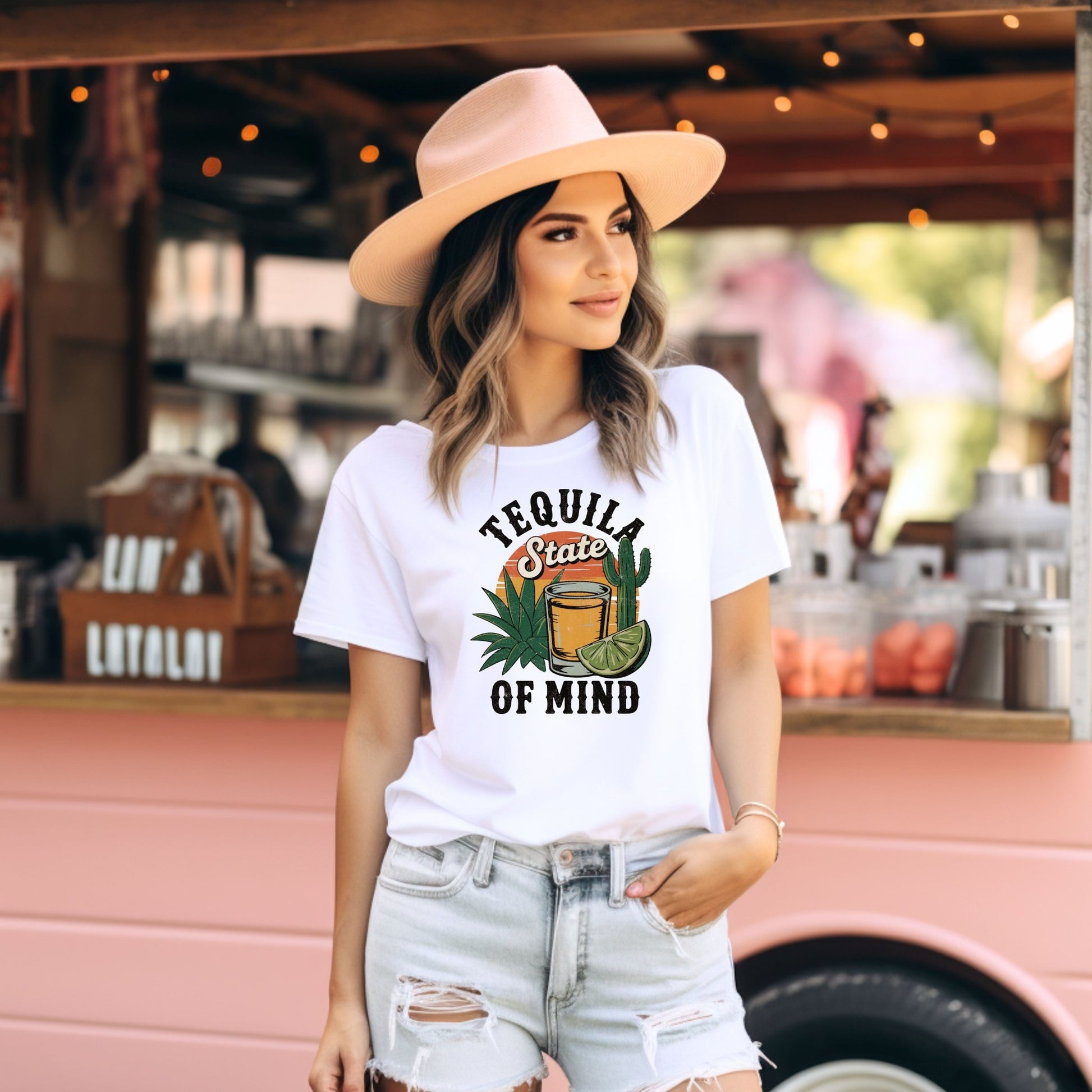 Tequila State of Mind T-Shirt - Shirt Happens Graphics
