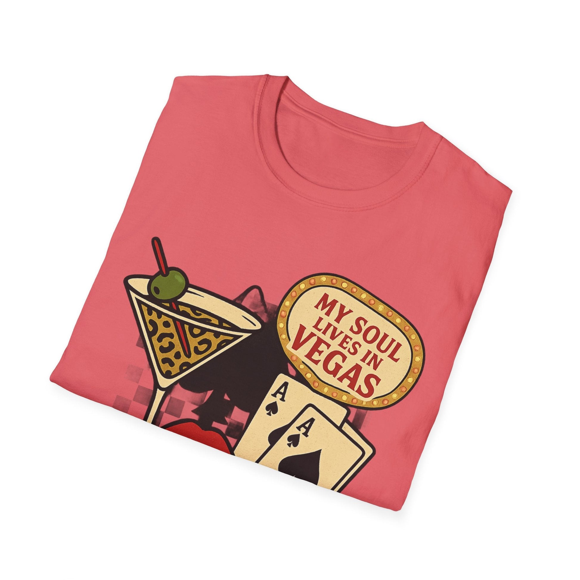 Vegas Vibes 'My Soul Lives in Vegas' - Graphic Tee - Shirt Happens Graphics