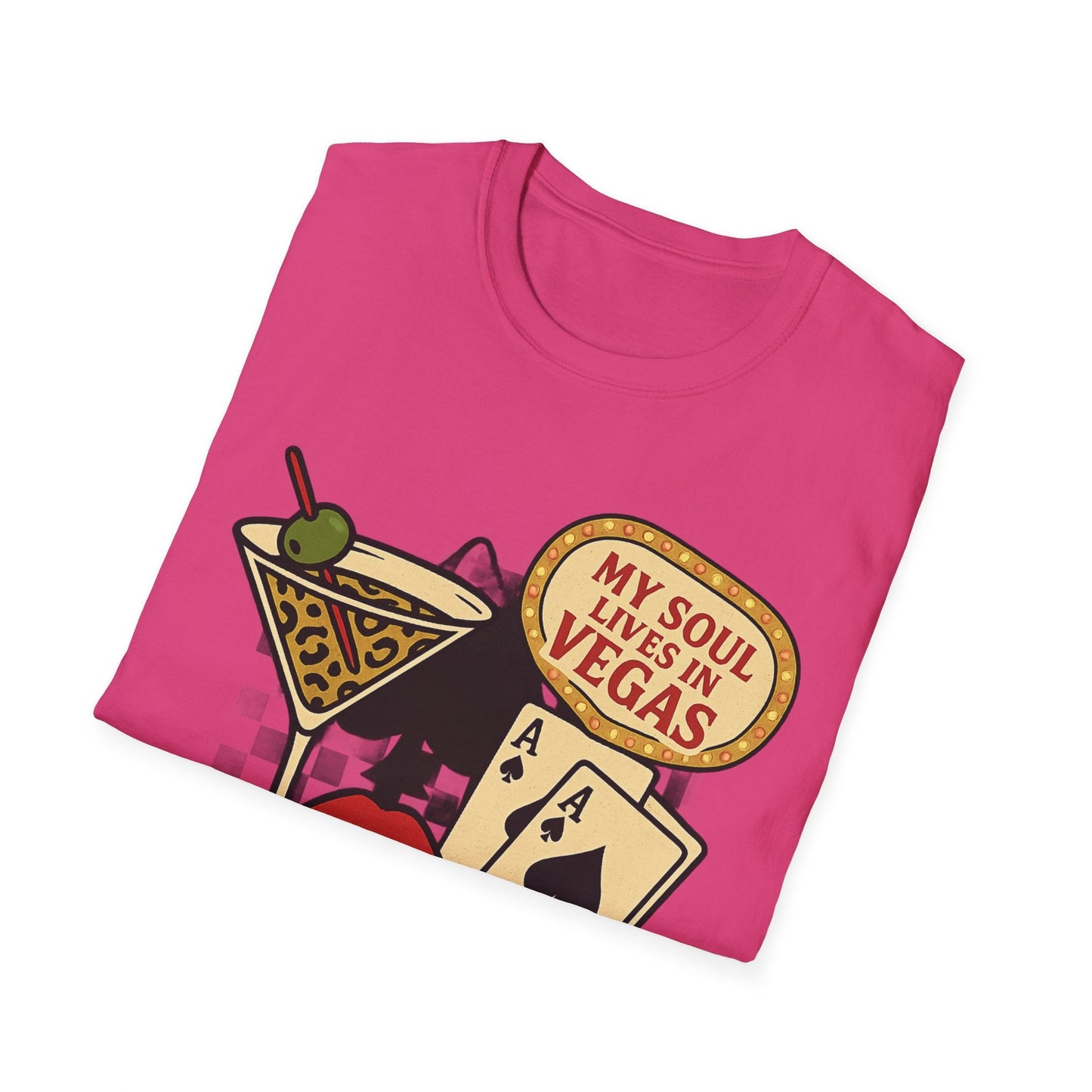 Vegas Vibes 'My Soul Lives in Vegas' - Graphic Tee - Shirt Happens Graphics