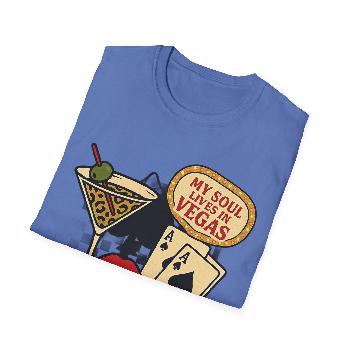 Vegas Vibes 'My Soul Lives in Vegas' - Graphic Tee - Shirt Happens Graphics