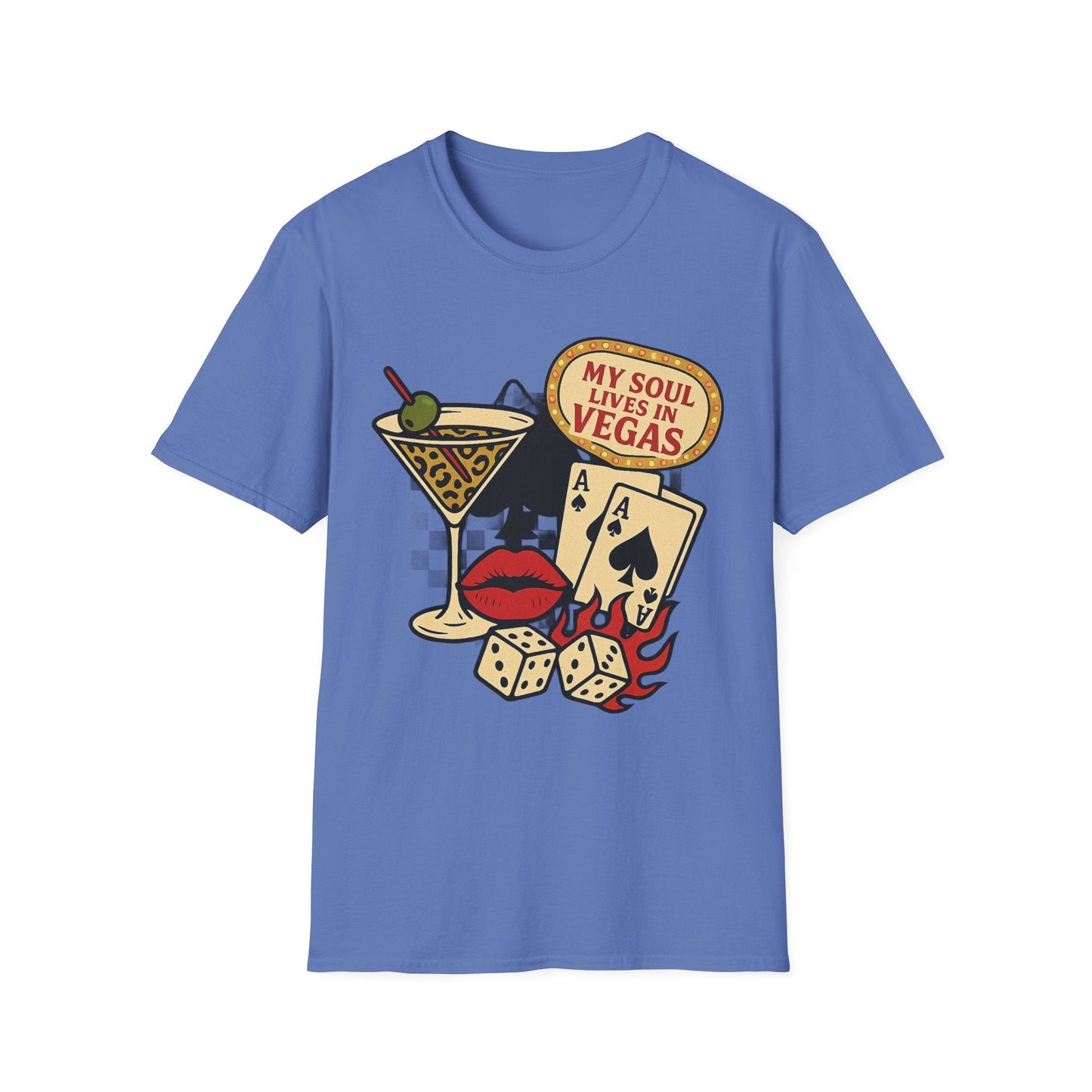 Vegas Vibes 'My Soul Lives in Vegas' - Graphic Tee - Shirt Happens Graphics