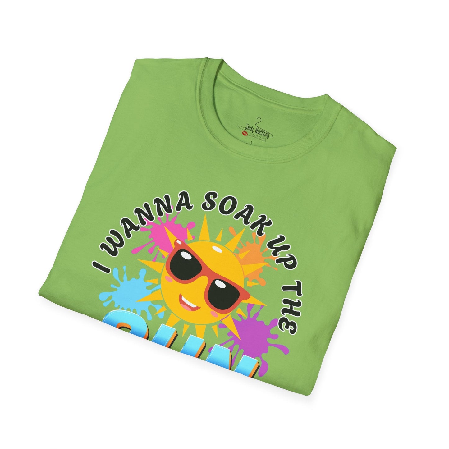 Vibrant Summer T-Shirt, Soar Up The Sun Tee, Unisex Graphic Shirt, Fun Beachwear, Perfect for Vacations, Summer Parties - Shirt Happens Graphics