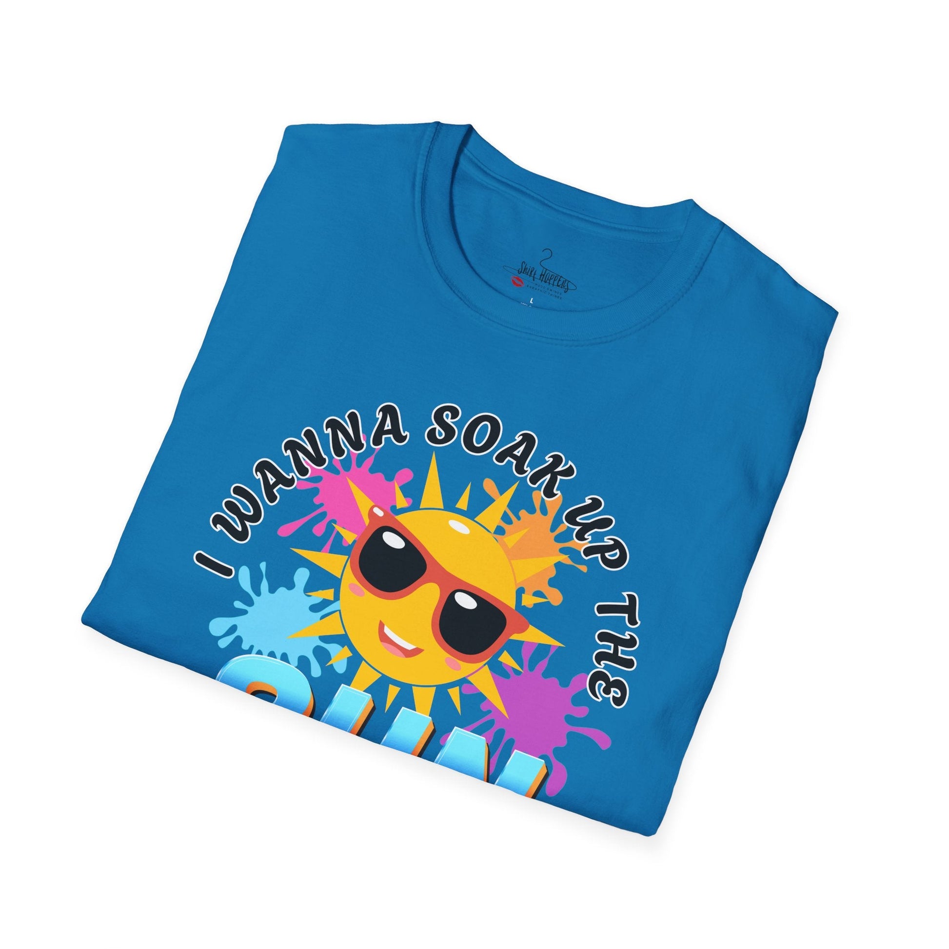 Vibrant Summer T-Shirt, Soar Up The Sun Tee, Unisex Graphic Shirt, Fun Beachwear, Perfect for Vacations, Summer Parties - Shirt Happens Graphics