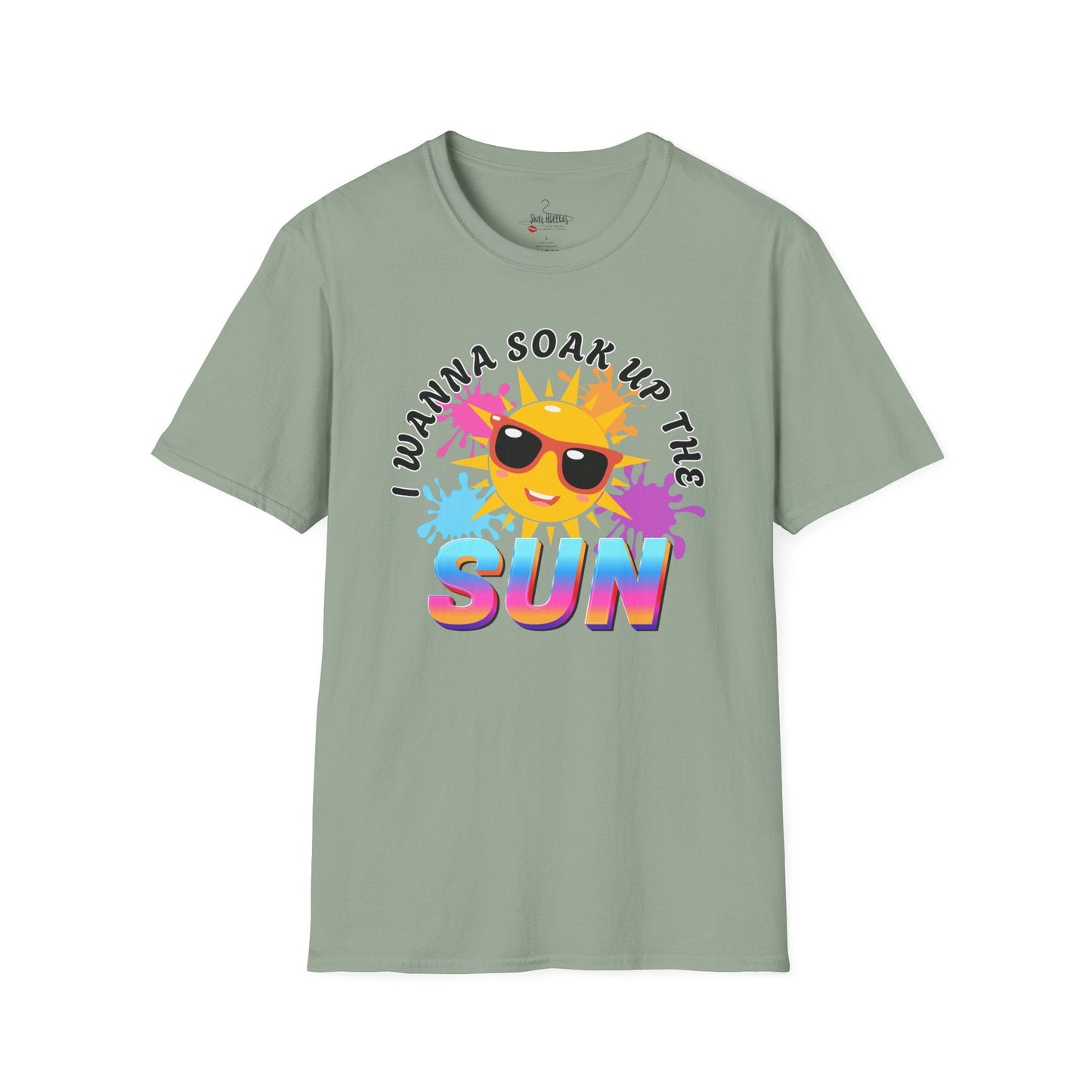 Vibrant Summer T-Shirt, Soar Up The Sun Tee, Unisex Graphic Shirt, Fun Beachwear, Perfect for Vacations, Summer Parties - Shirt Happens Graphics
