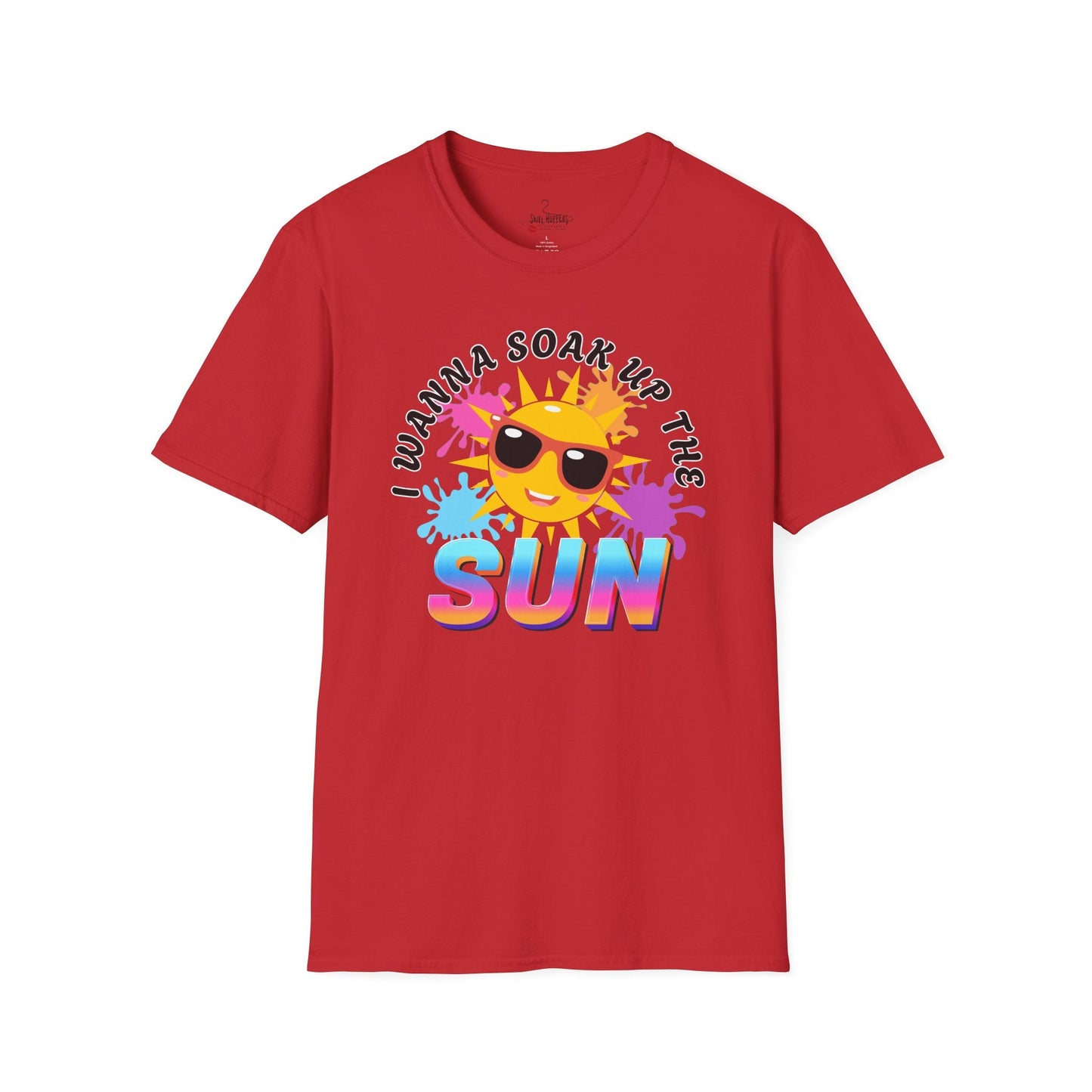 Vibrant Summer T-Shirt, Soar Up The Sun Tee, Unisex Graphic Shirt, Fun Beachwear, Perfect for Vacations, Summer Parties - Shirt Happens Graphics