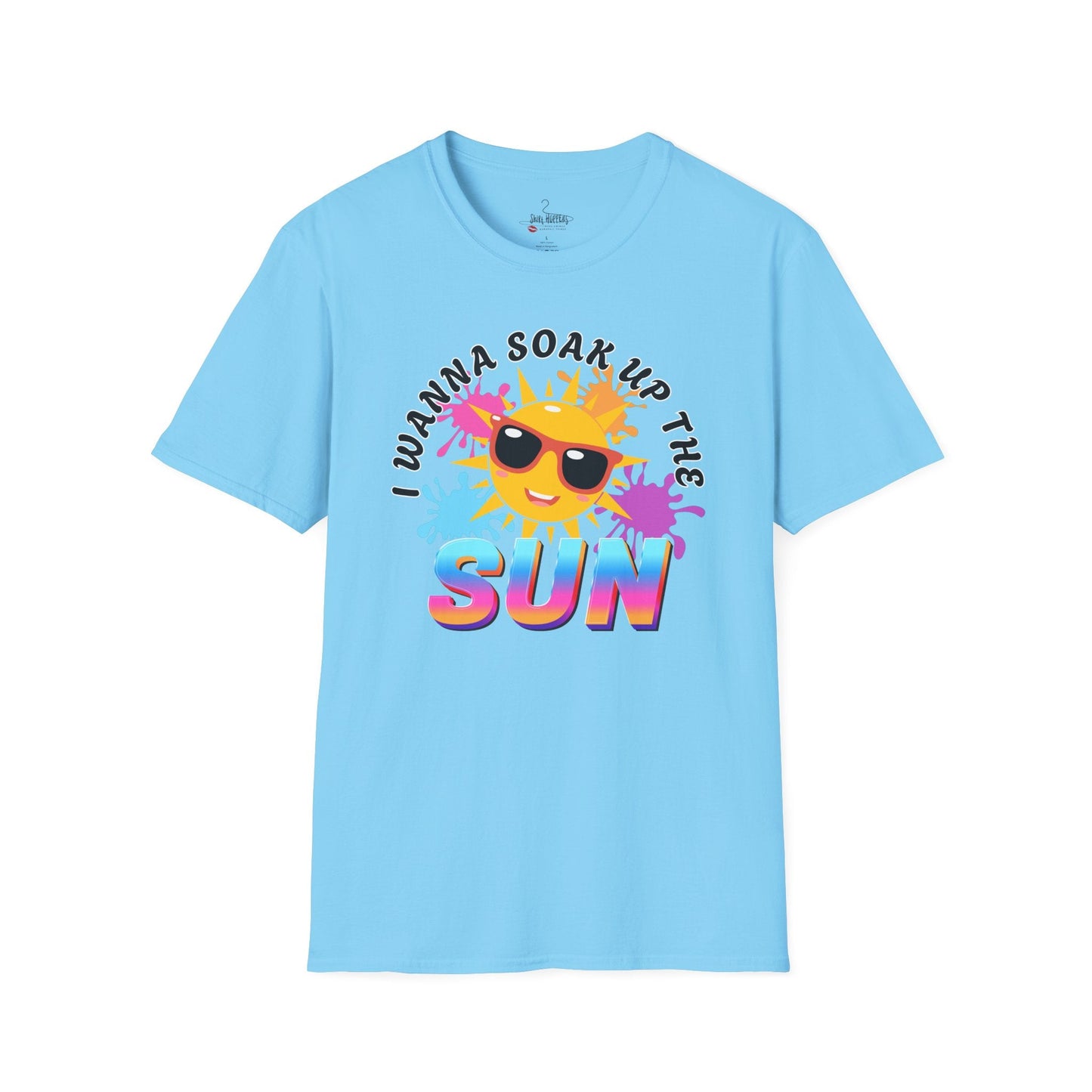 Vibrant Summer T-Shirt, Soar Up The Sun Tee, Unisex Graphic Shirt, Fun Beachwear, Perfect for Vacations, Summer Parties - Shirt Happens Graphics