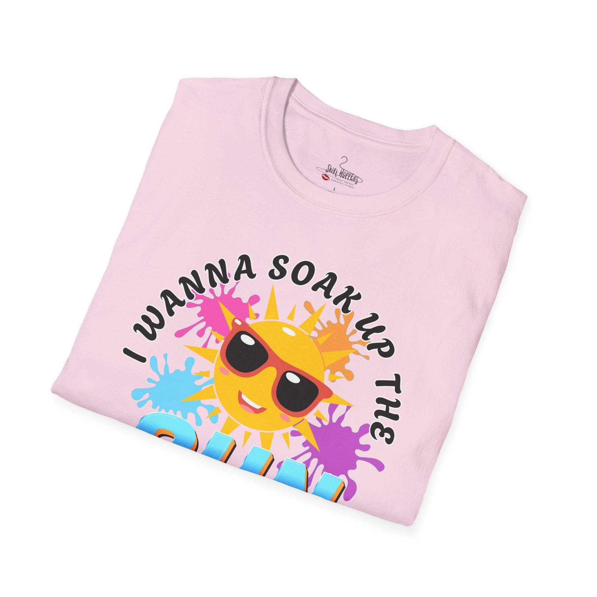 Vibrant Summer T-Shirt, Soar Up The Sun Tee, Unisex Graphic Shirt, Fun Beachwear, Perfect for Vacations, Summer Parties - Shirt Happens Graphics