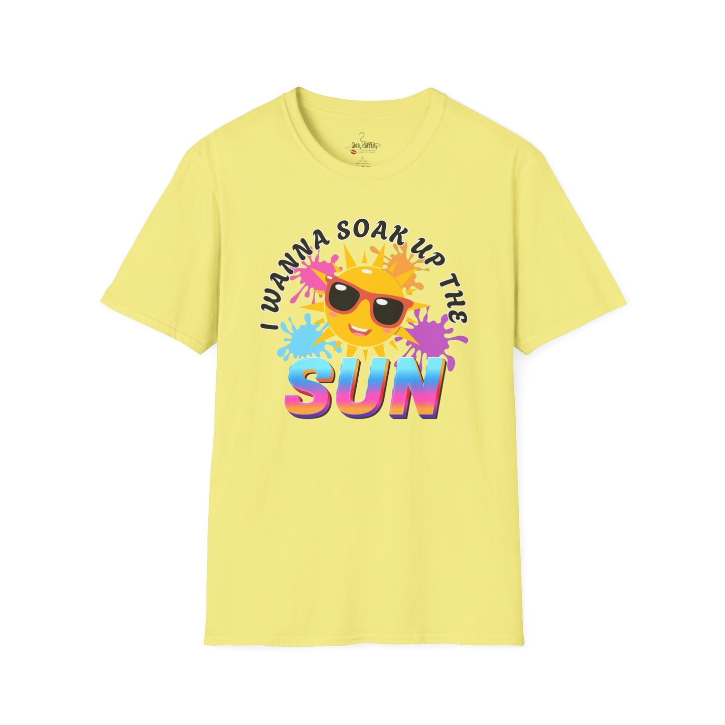 Vibrant Summer T-Shirt, Soar Up The Sun Tee, Unisex Graphic Shirt, Fun Beachwear, Perfect for Vacations, Summer Parties - Shirt Happens Graphics